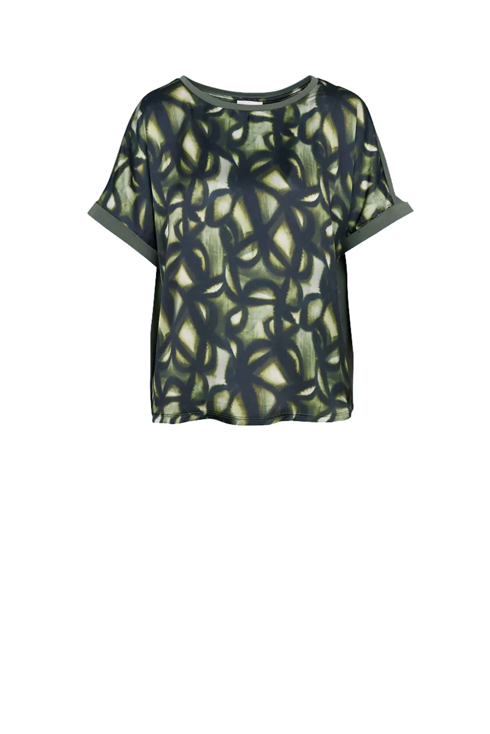  Liu Jo T-shirt All-over Olive Woman - 1