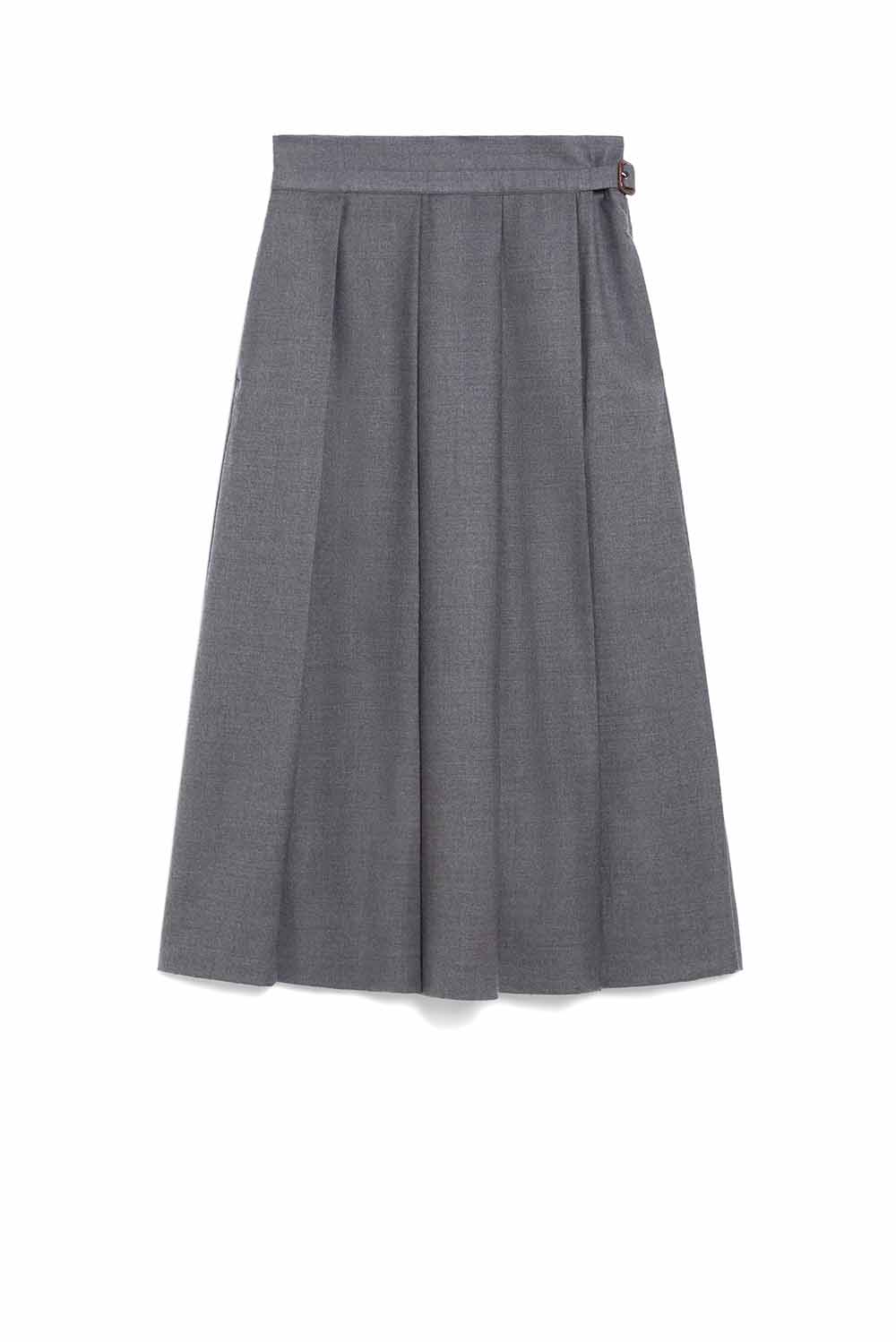  Max Mara Gonna Palk Grey Woman - 1