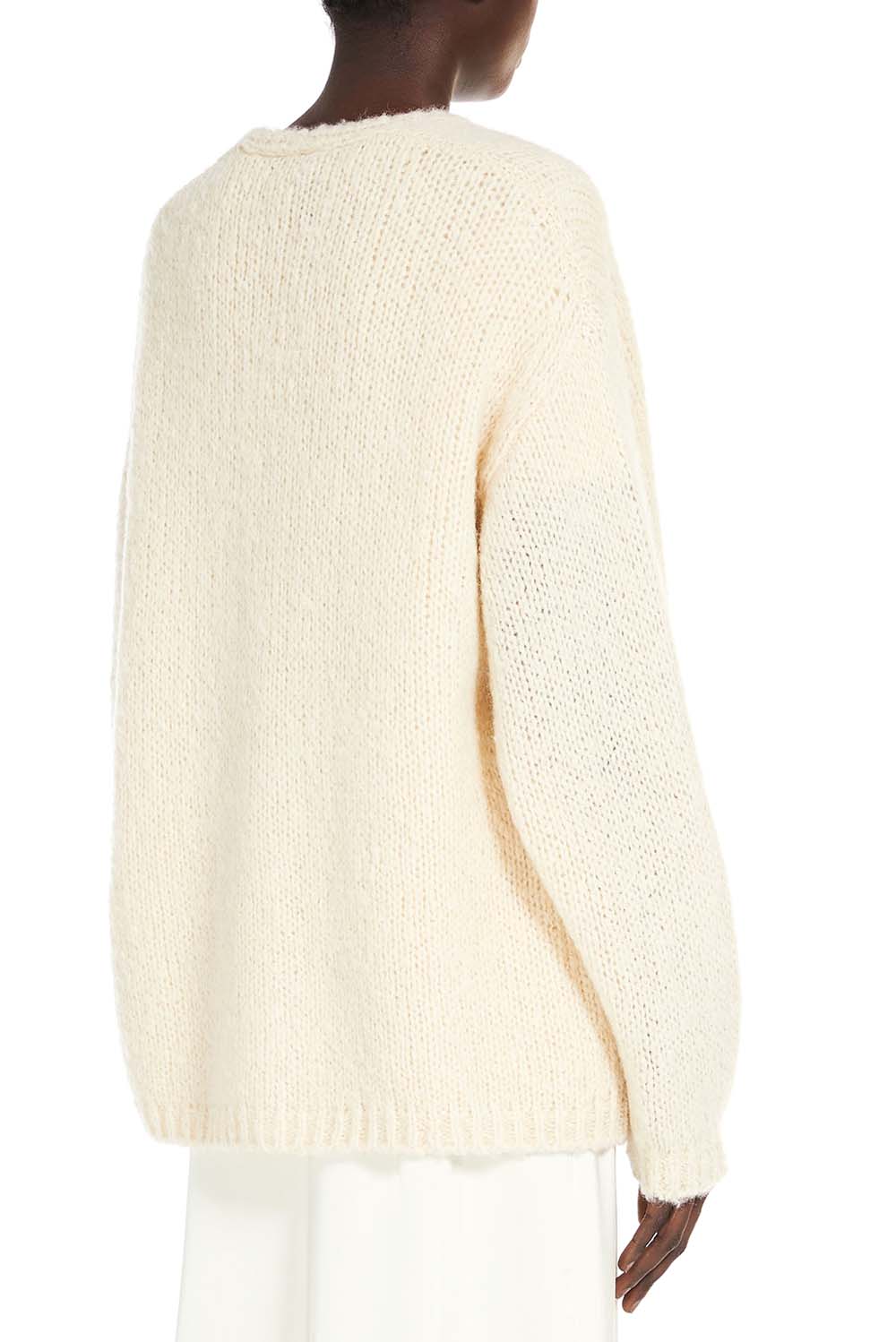  Max Mara Cardigan Arduino Ecru Woman - 3