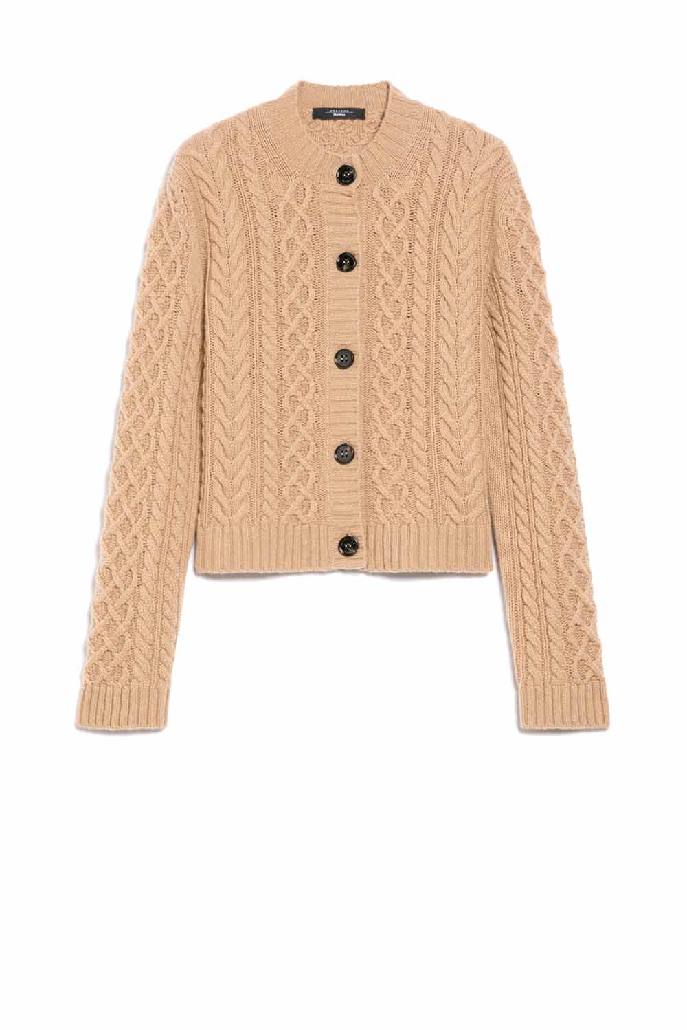  Max Mara Cardigan Afosi Camel Woman - 1