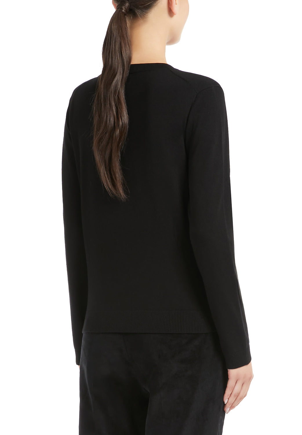  Max Mara Maglia Sicilia Black Woman - 3