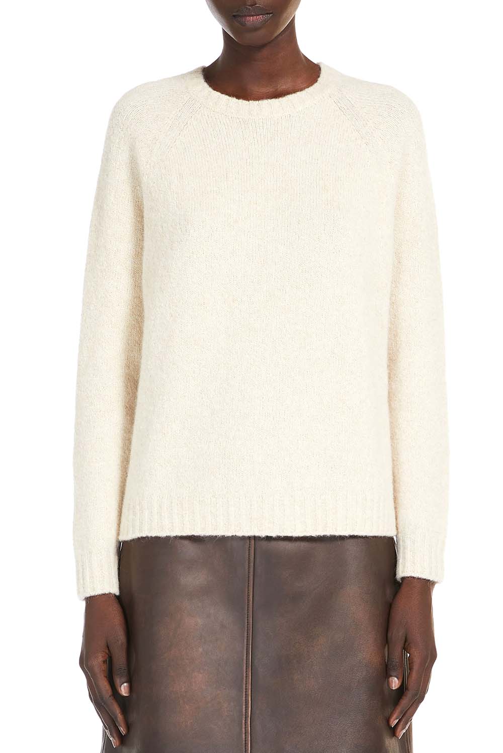  Max Mara Maglia Ghiacci Ecru Woman - 2