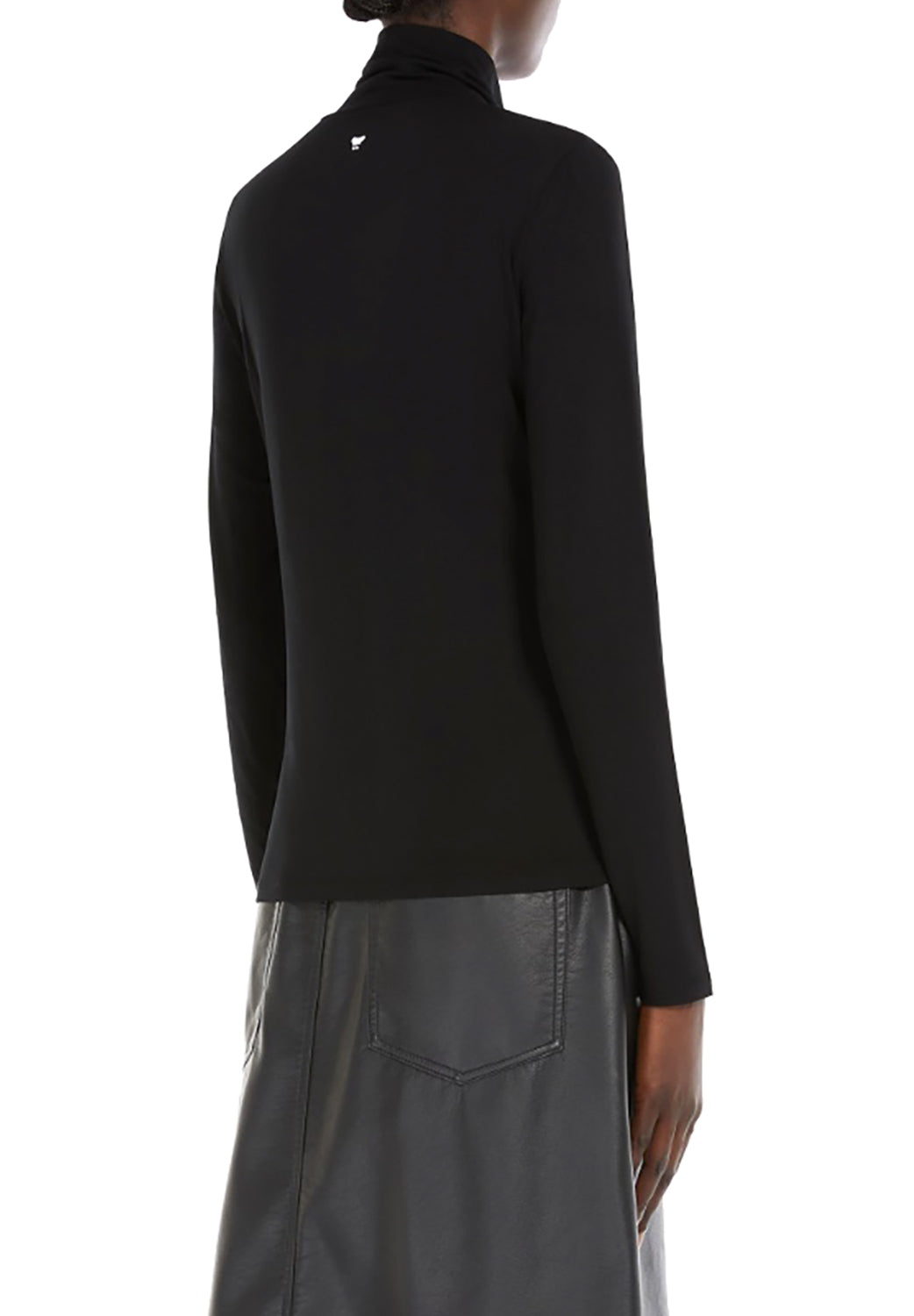  Max Mara T-shirt In Jersey Black Woman - 3