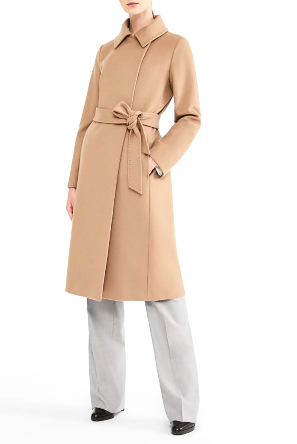  Max Mara Cappotto Bcollag Camel Woman - 2