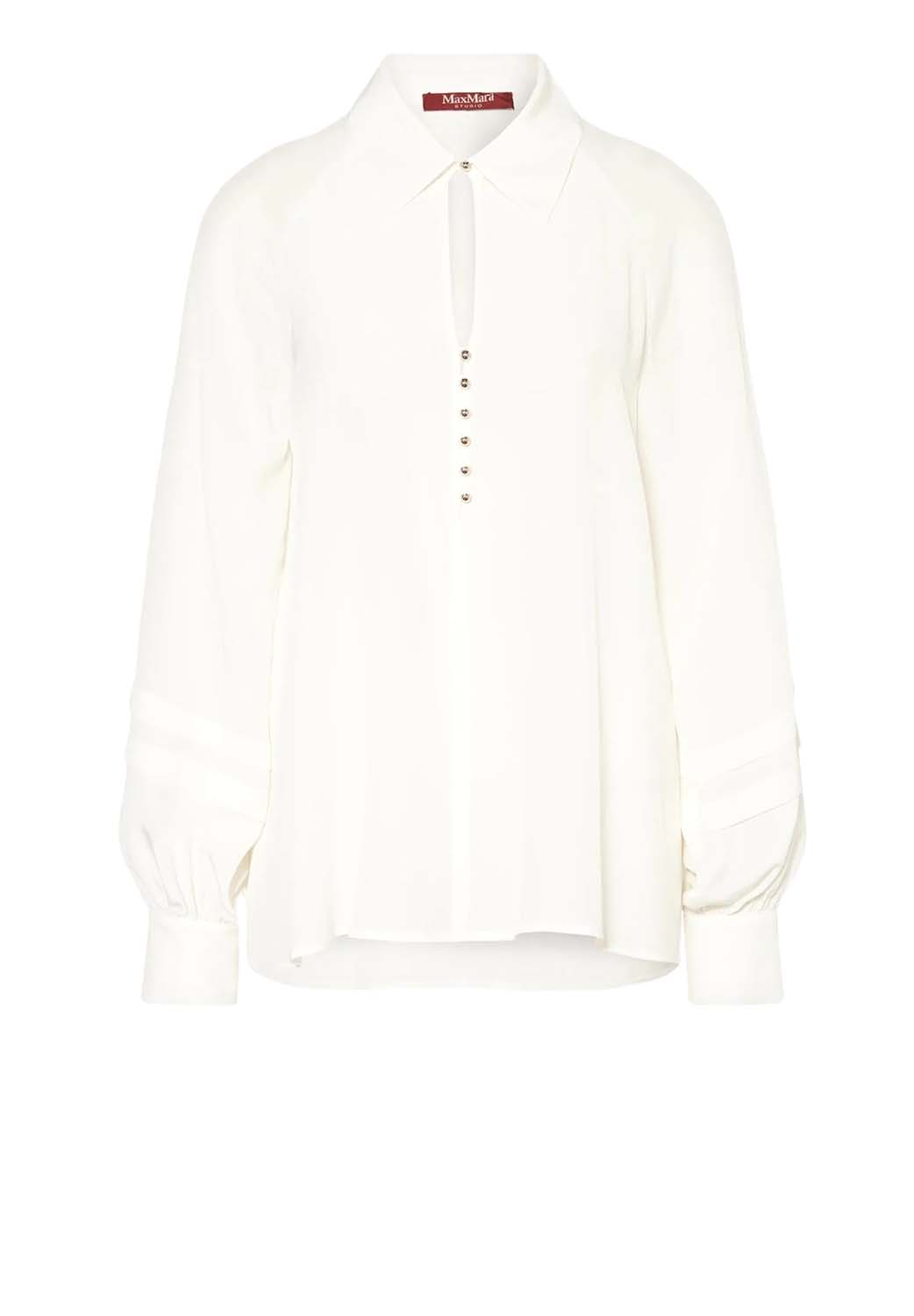  Max Mara Camicia Pomez White Woman - 1