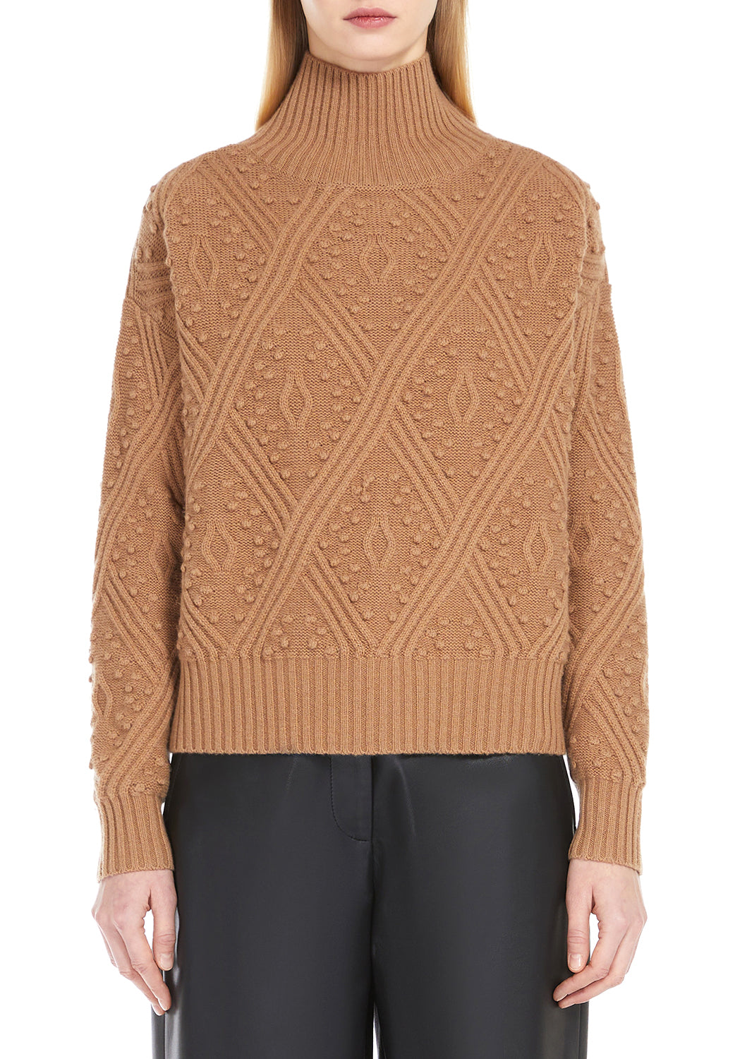  Max Mara Maglia Panino Camel Woman - 2