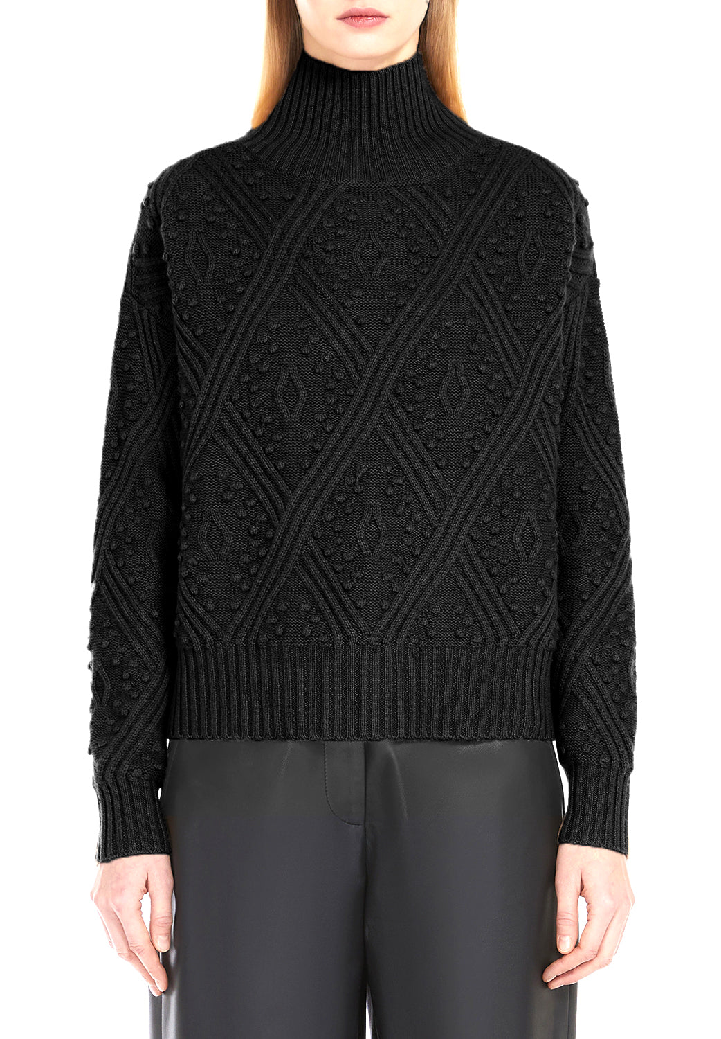  Max Mara Maglia Panino Black Woman - 2