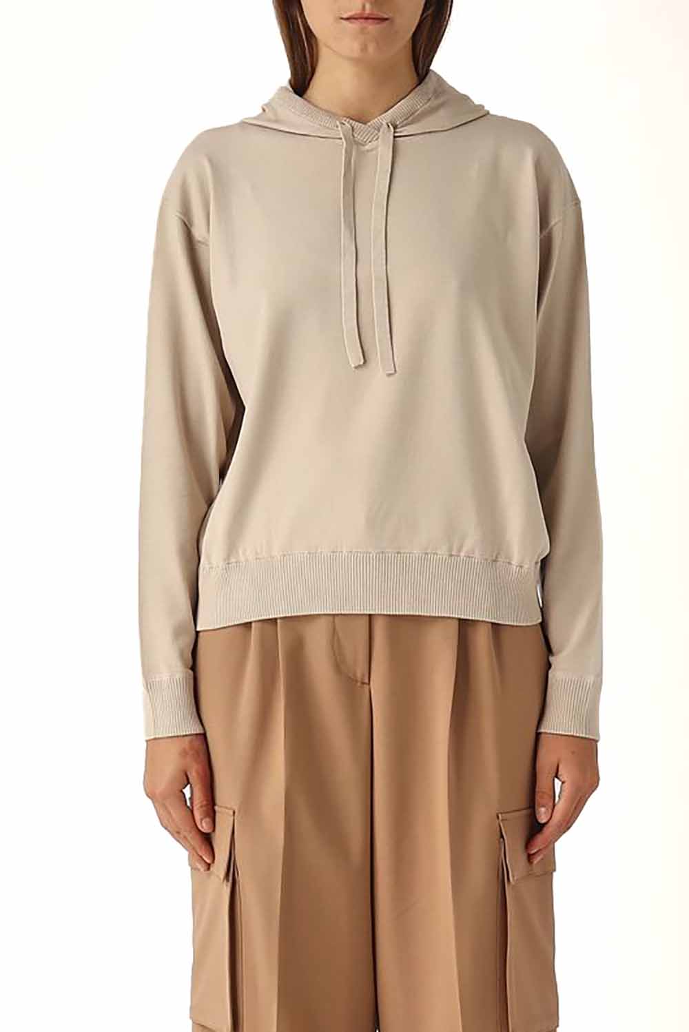  Max Mara Felpa Tesoro Beige Woman - 2