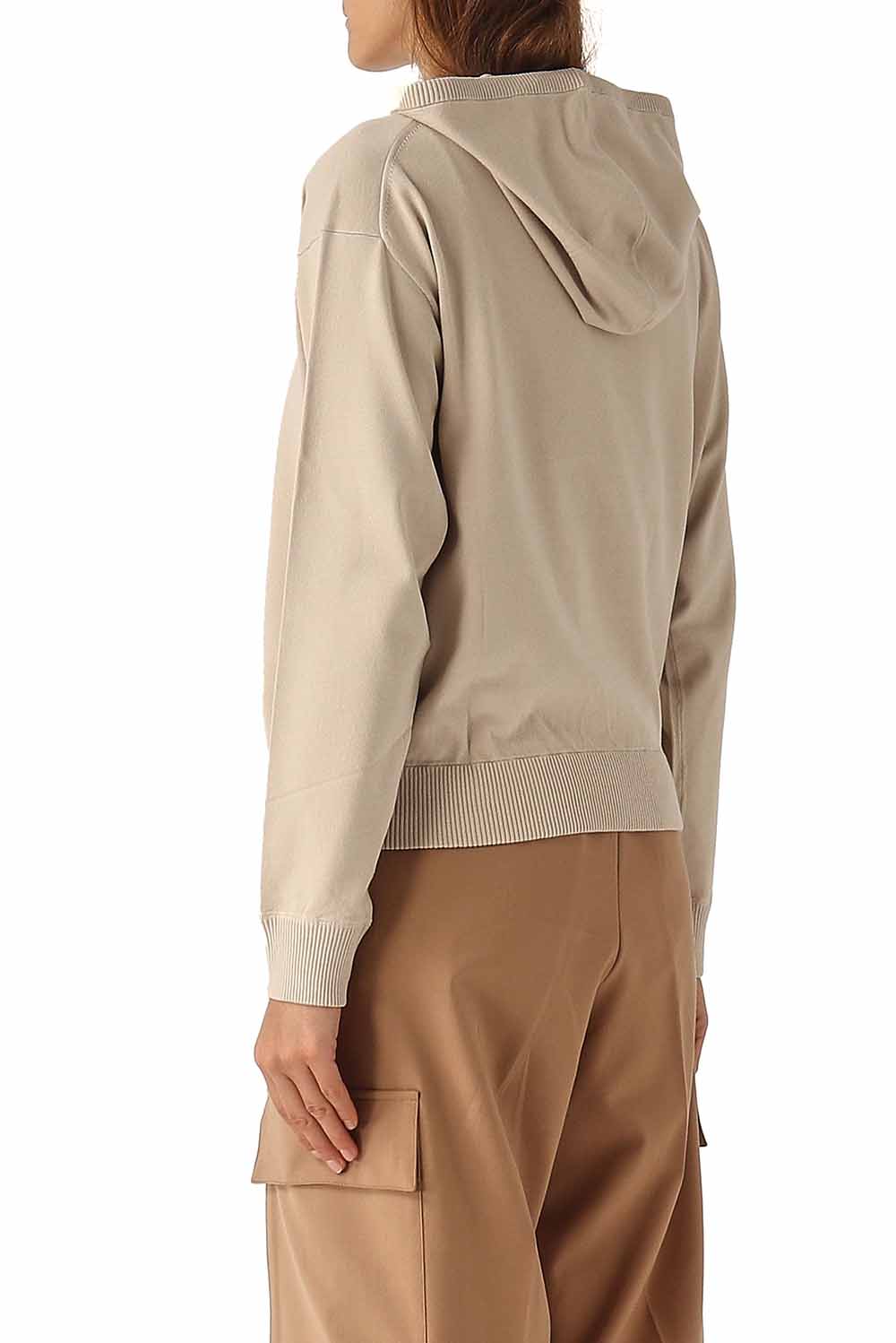  Max Mara Felpa Tesoro Beige Woman - 3