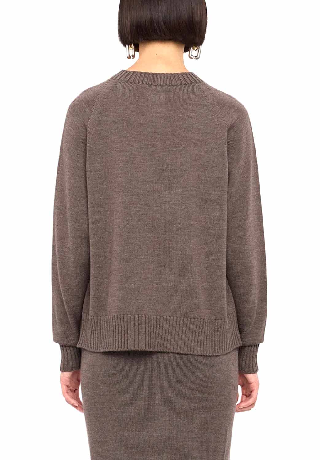  Max Mara Pullover Salvia Hazelnut Brown Woman - 3