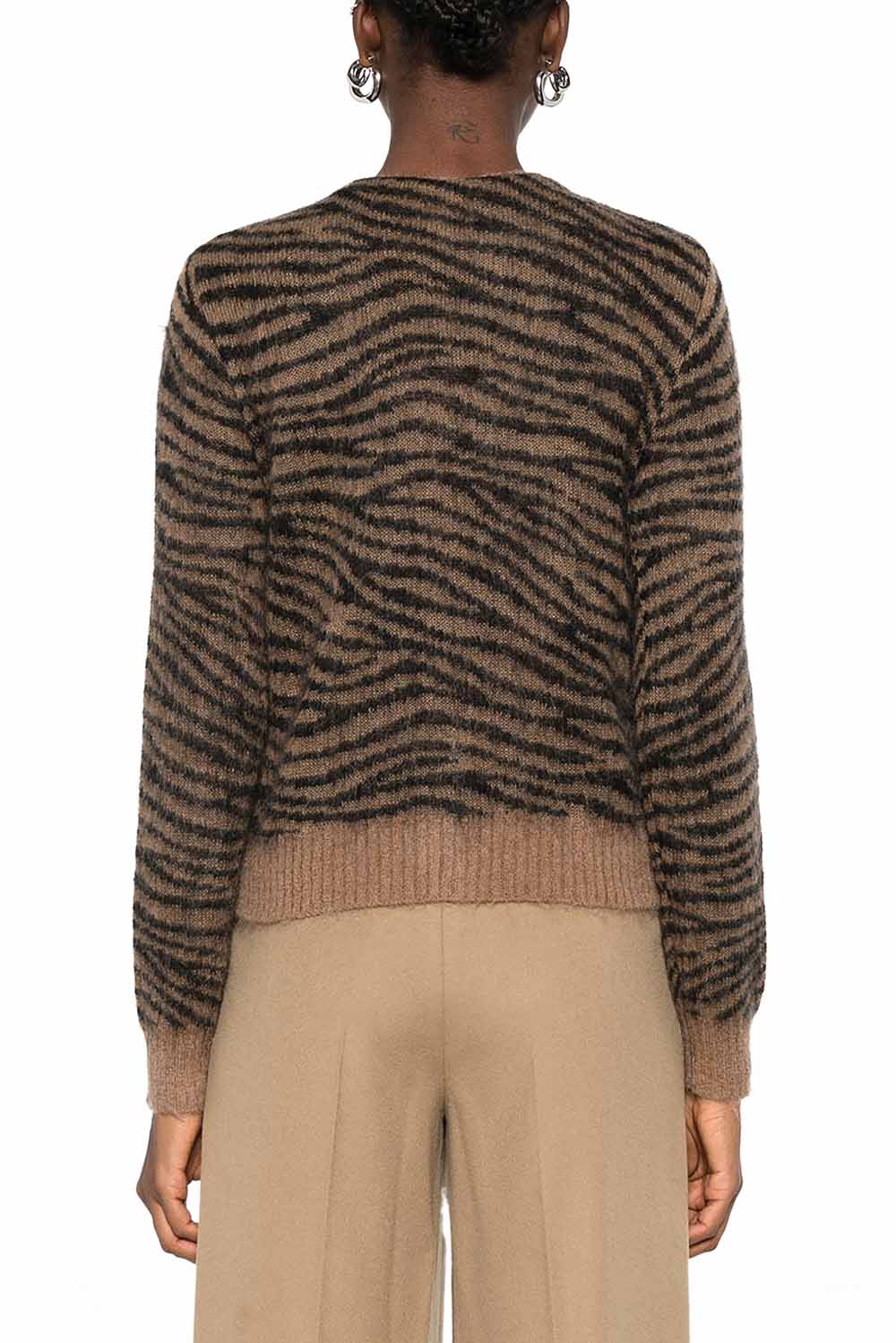  Max Mara Cardigan Acume Camel Woman - 3