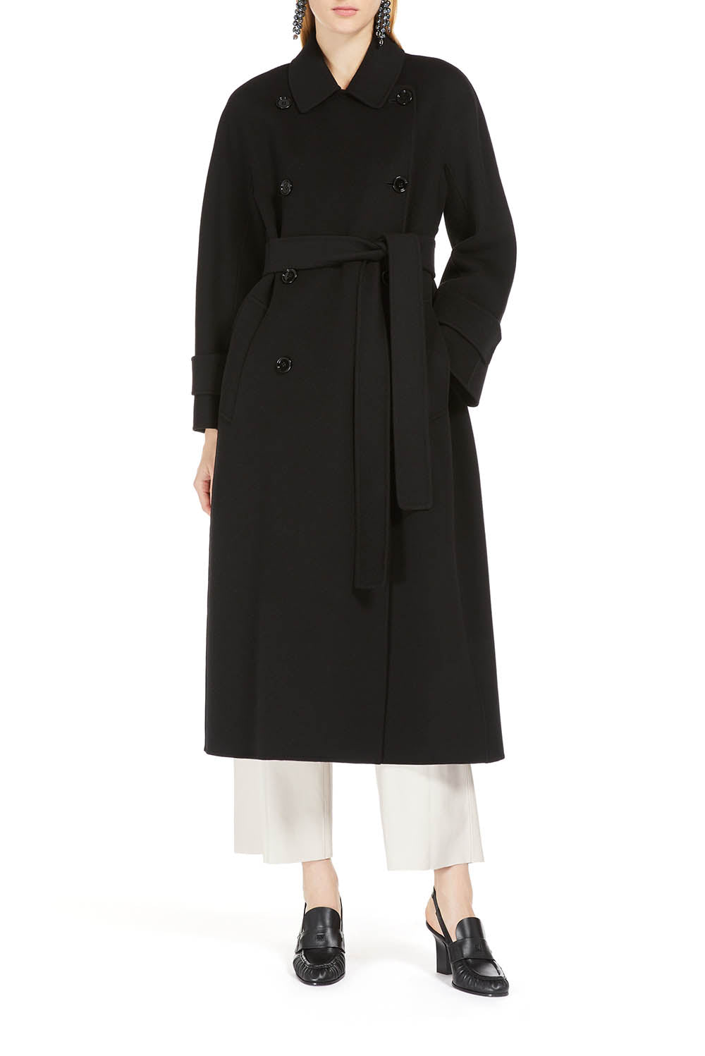  Max Mara Cappotto Hester Black Woman - 2