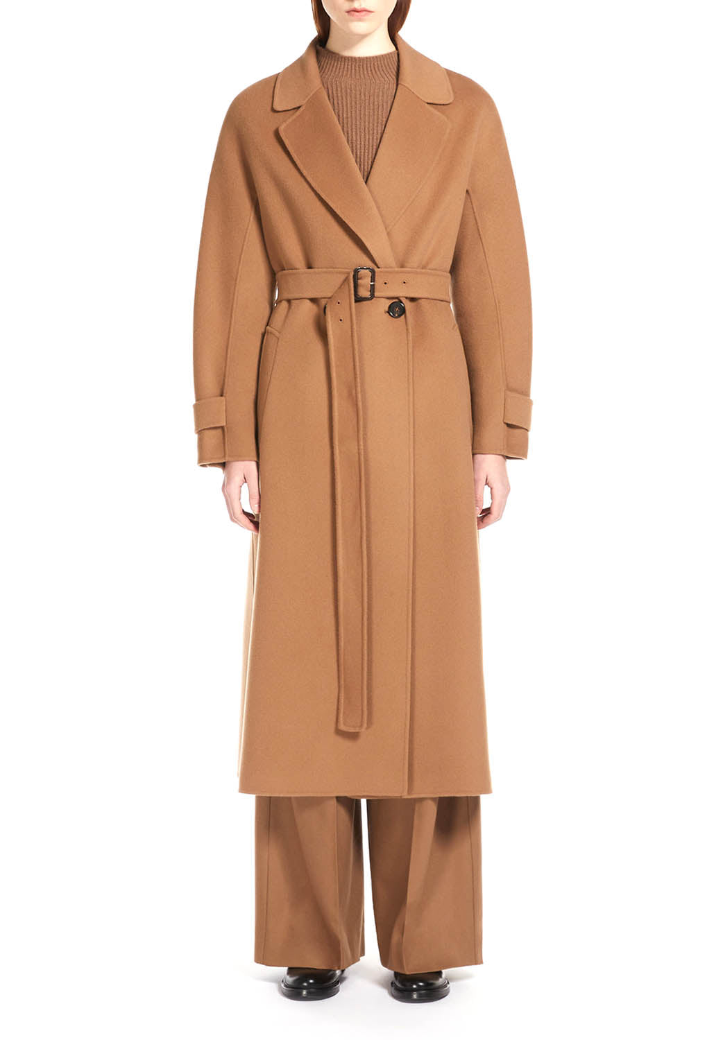  Max Mara Cappotto Svasato Camel Woman - 2