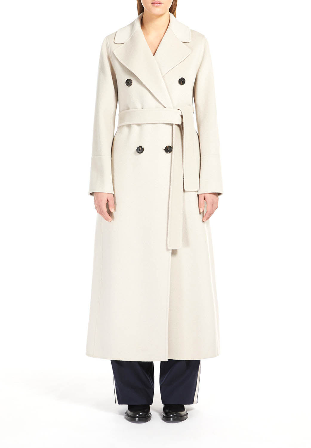  Max Mara Cappotto Picasso Ecru Woman - 2