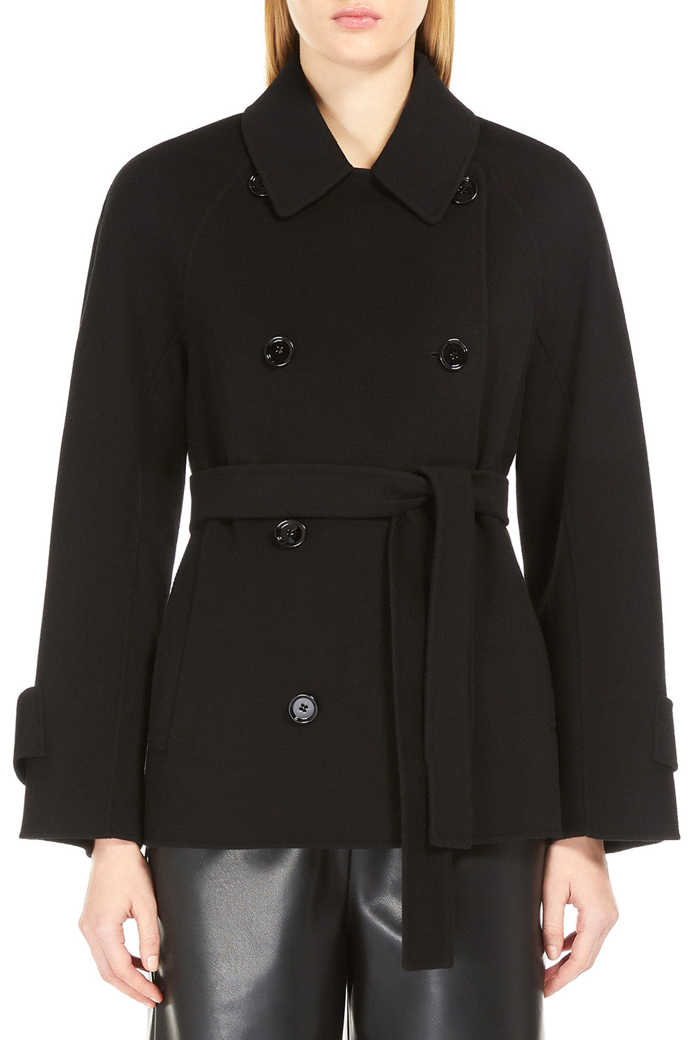  Max Mara Trench Louis Black Woman - 2