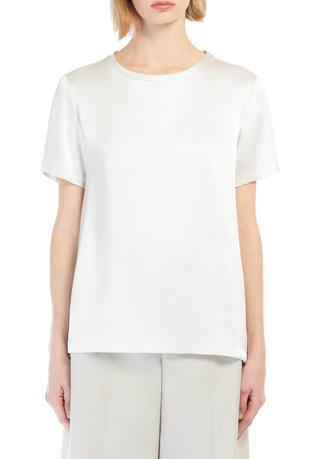  Max Mara T-shirt Rebecca Ivory Woman - 2