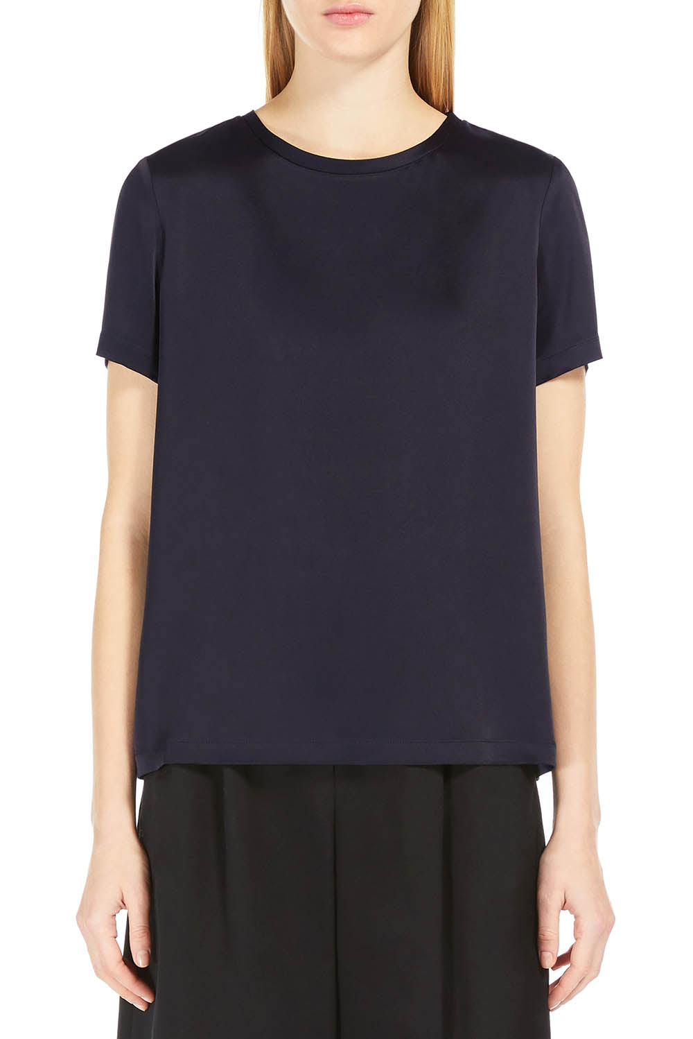  Max Mara T-shirt Rebecca Blu Woman - 2