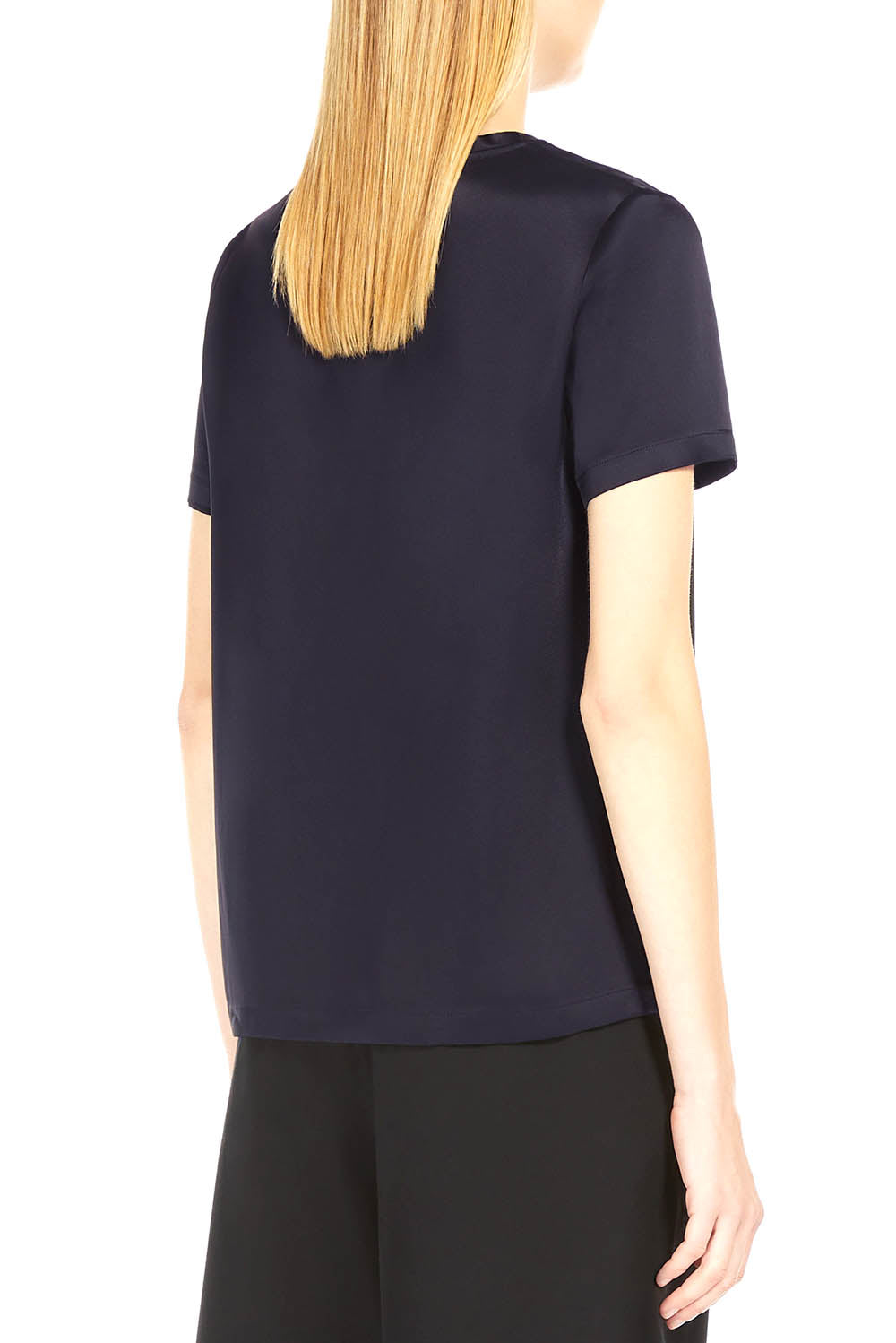  Max Mara T-shirt Rebecca Blu Woman - 3