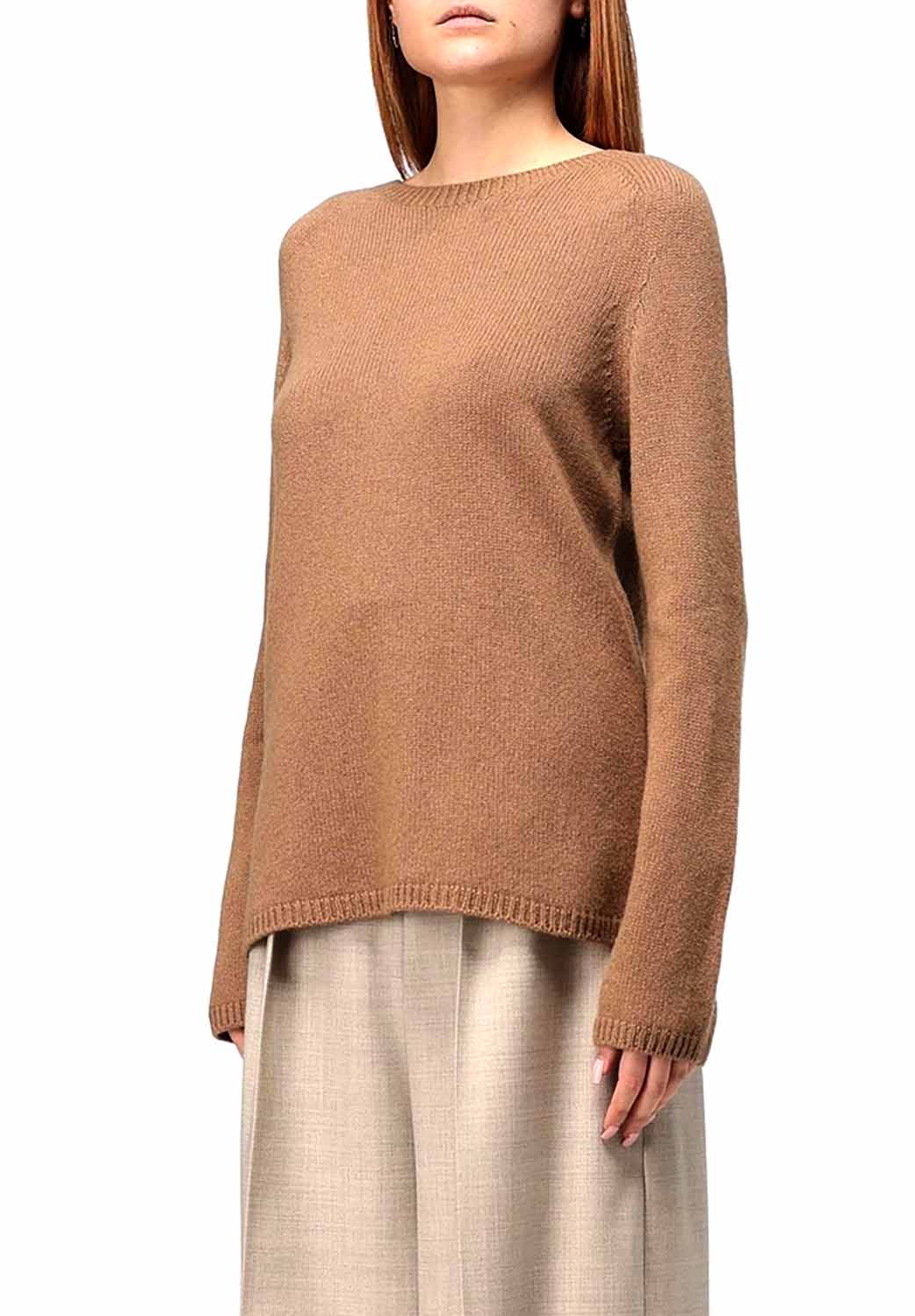  Max Mara Maglia Georg Camel Woman - 3