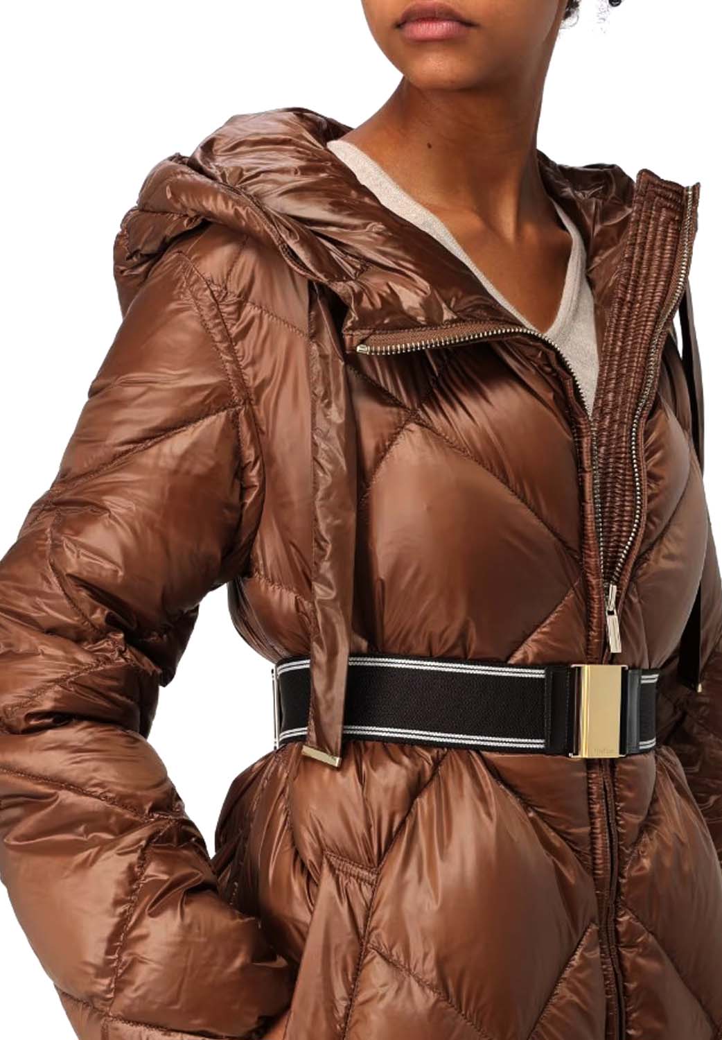  Max Mara Parka Anna Safari Camel Woman - 4