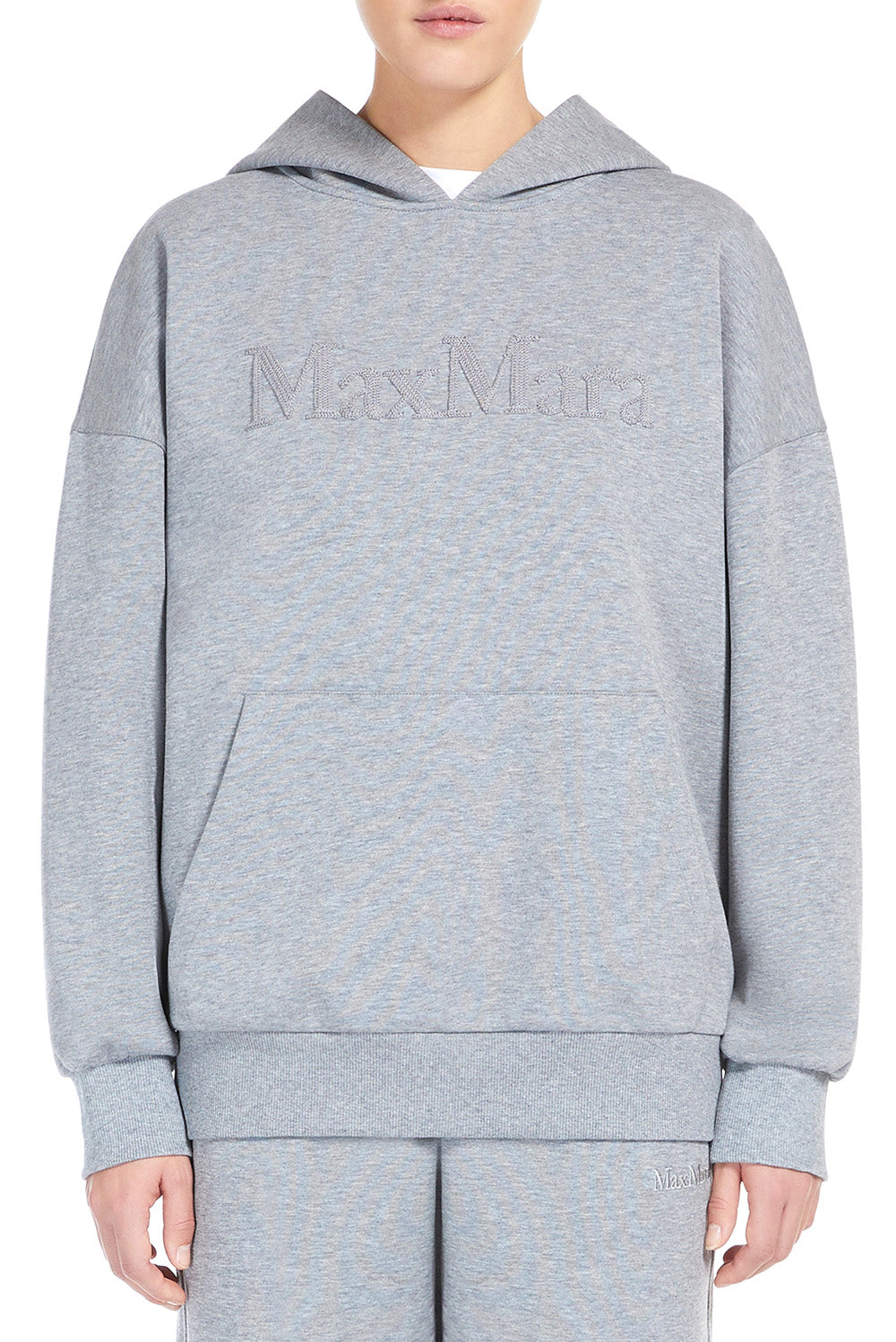  Max Mara Felpa Sapore Grey Woman - 2