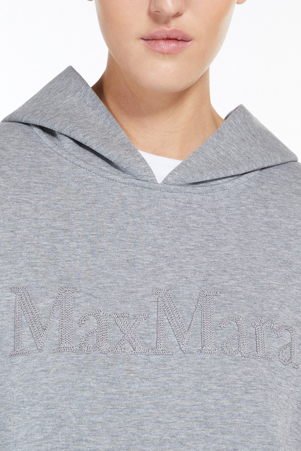  Max Mara Felpa Sapore Grey Woman - 4