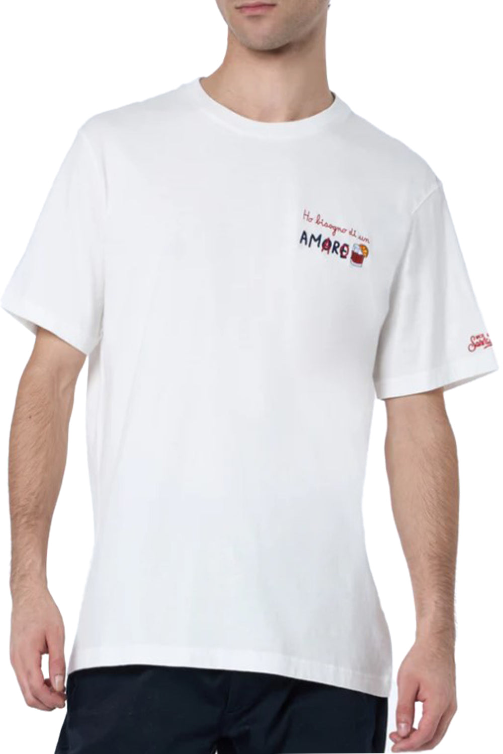  Mc2 Saint Barth T-shirt Arnott Amore Amaro Uomo - 2