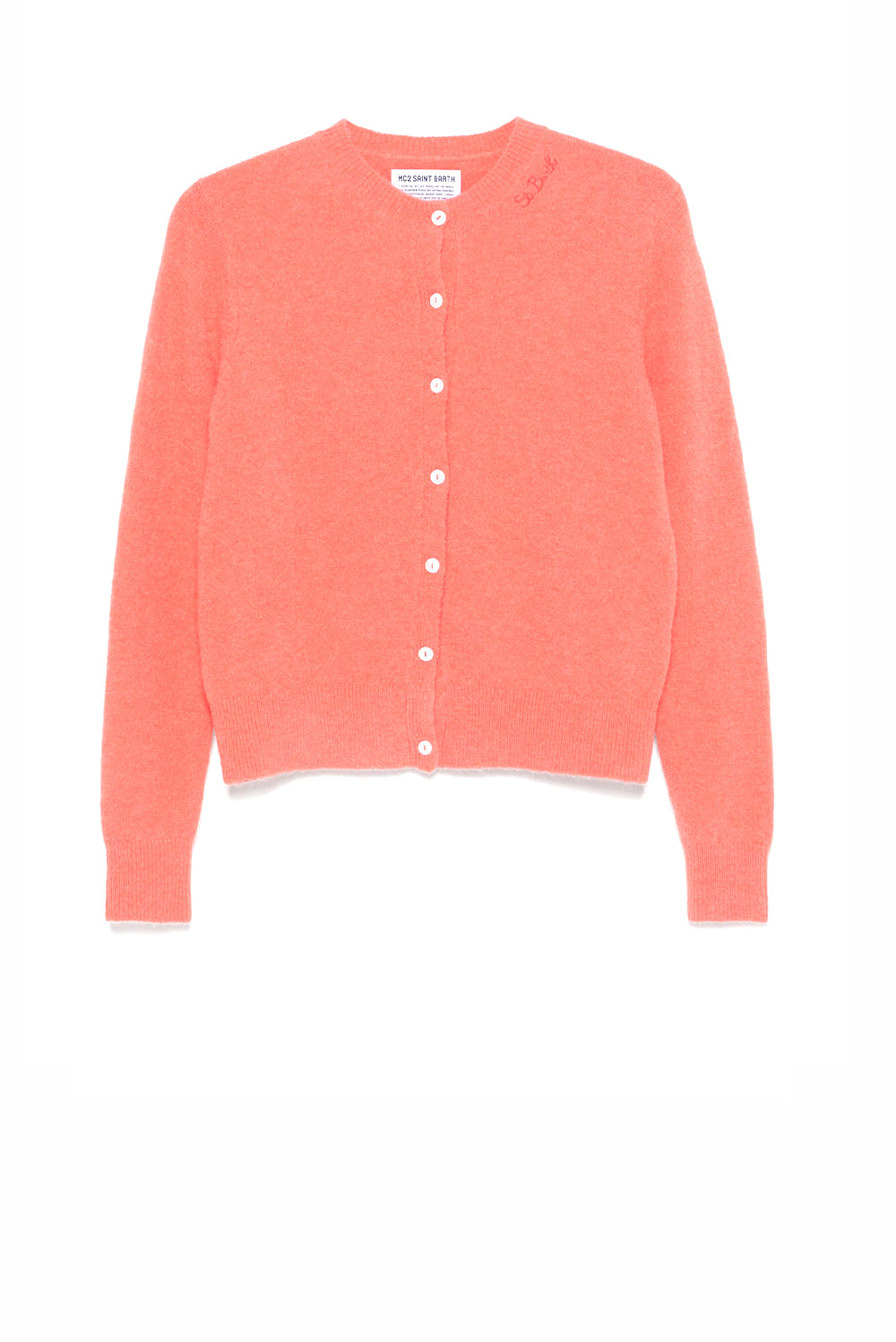  Mc2 Sant Barth Cardigan Elysee Bubble Pink Woman - 1