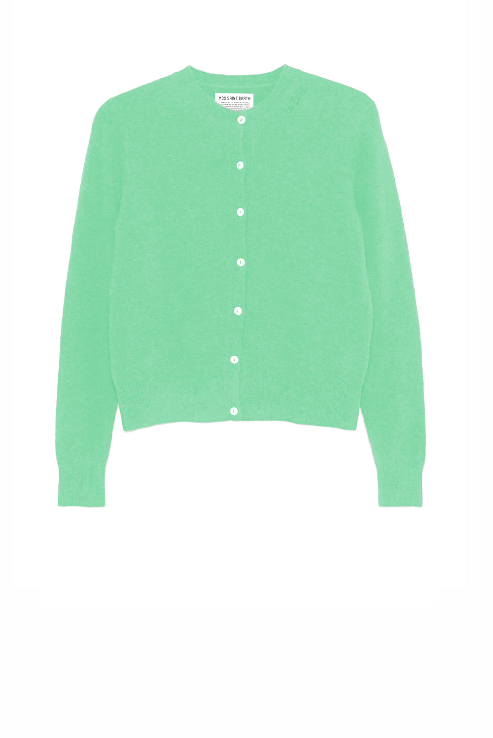  Mc2 Sant Barth Cardigan Elysee Watergreen Woman - 1