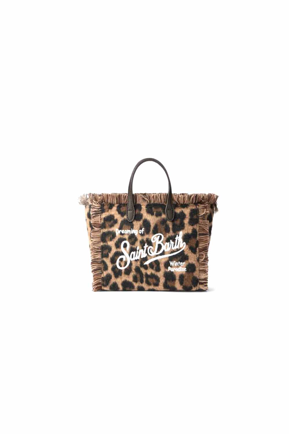  Mc2 Saint Barth Borsa Vanity Mini Leopard Midi Woman - 1