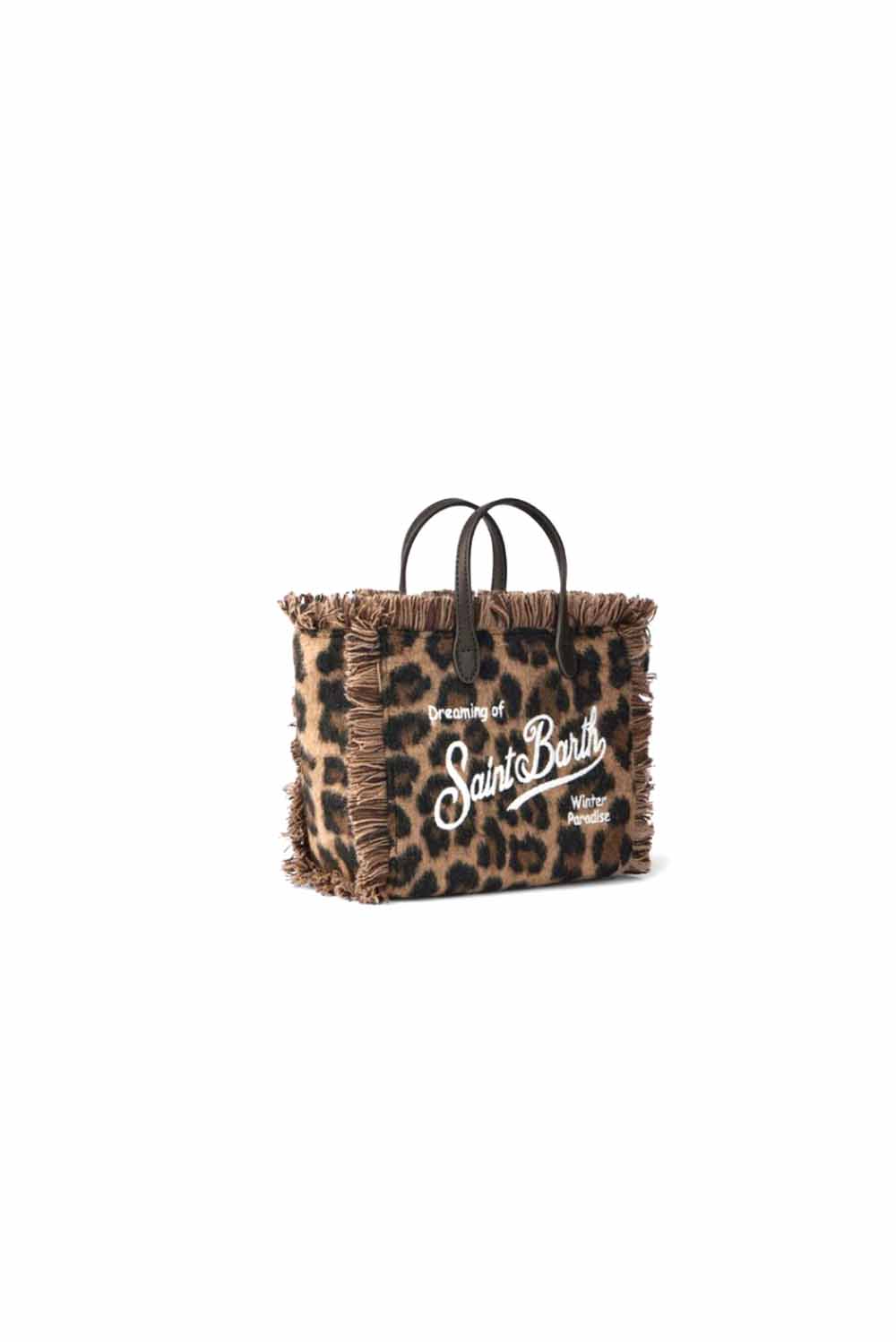  Mc2 Saint Barth Borsa Vanity Mini Leopard Midi Woman - 2