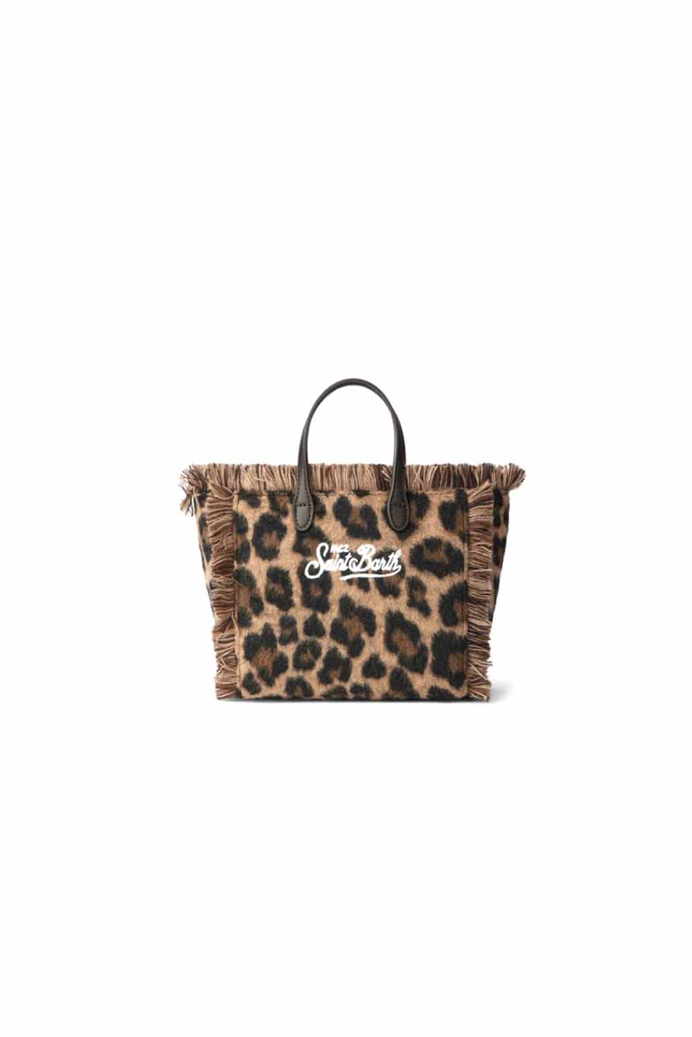  Mc2 Saint Barth Borsa Vanity Mini Leopard Midi Woman - 3