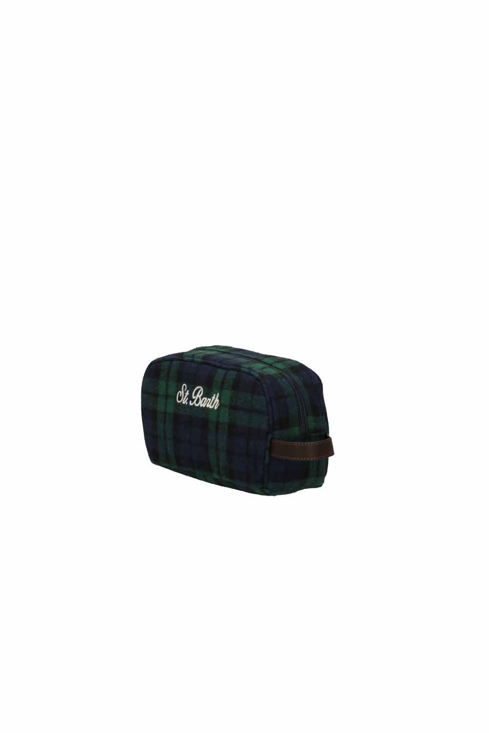  Mc2 Saint Barth Beauty Case Tartan Uomo - 2