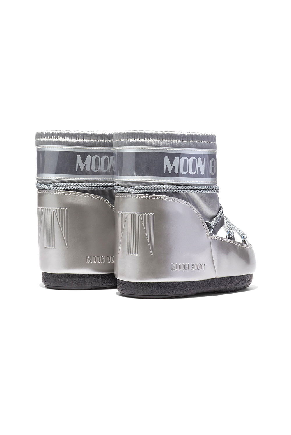  Moon Boot Icon Low Glance Silver Woman - 2