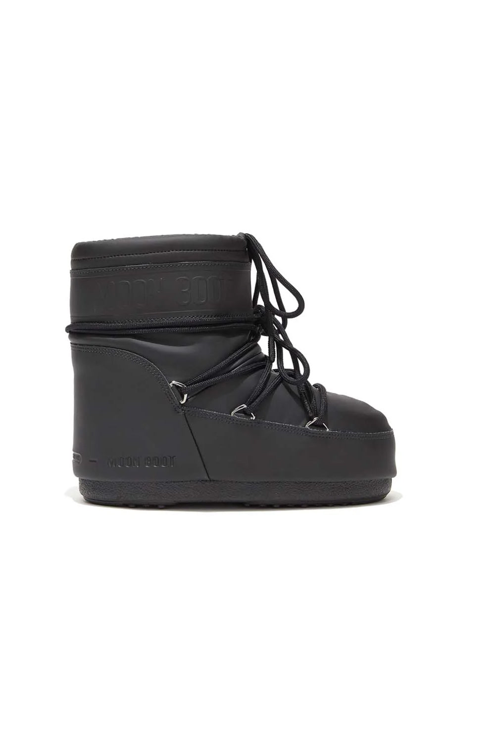  Moon Boot Icon Low Rubber Black Woman - 1