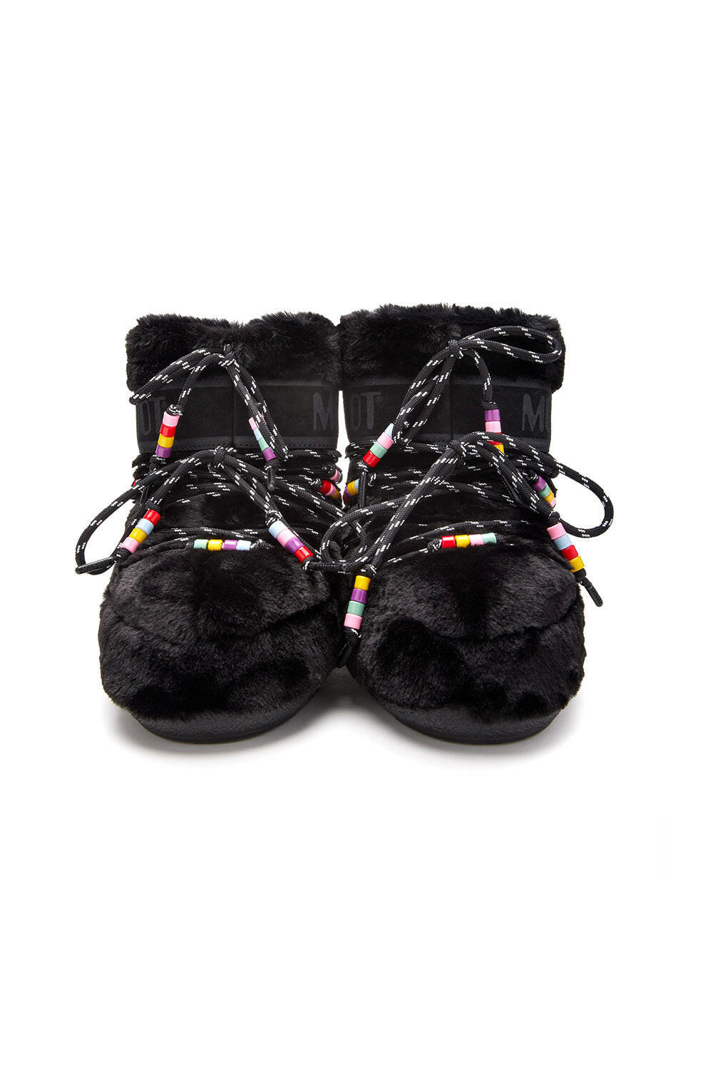  Moon Boot Icon Faux Fur Black Woman - 3