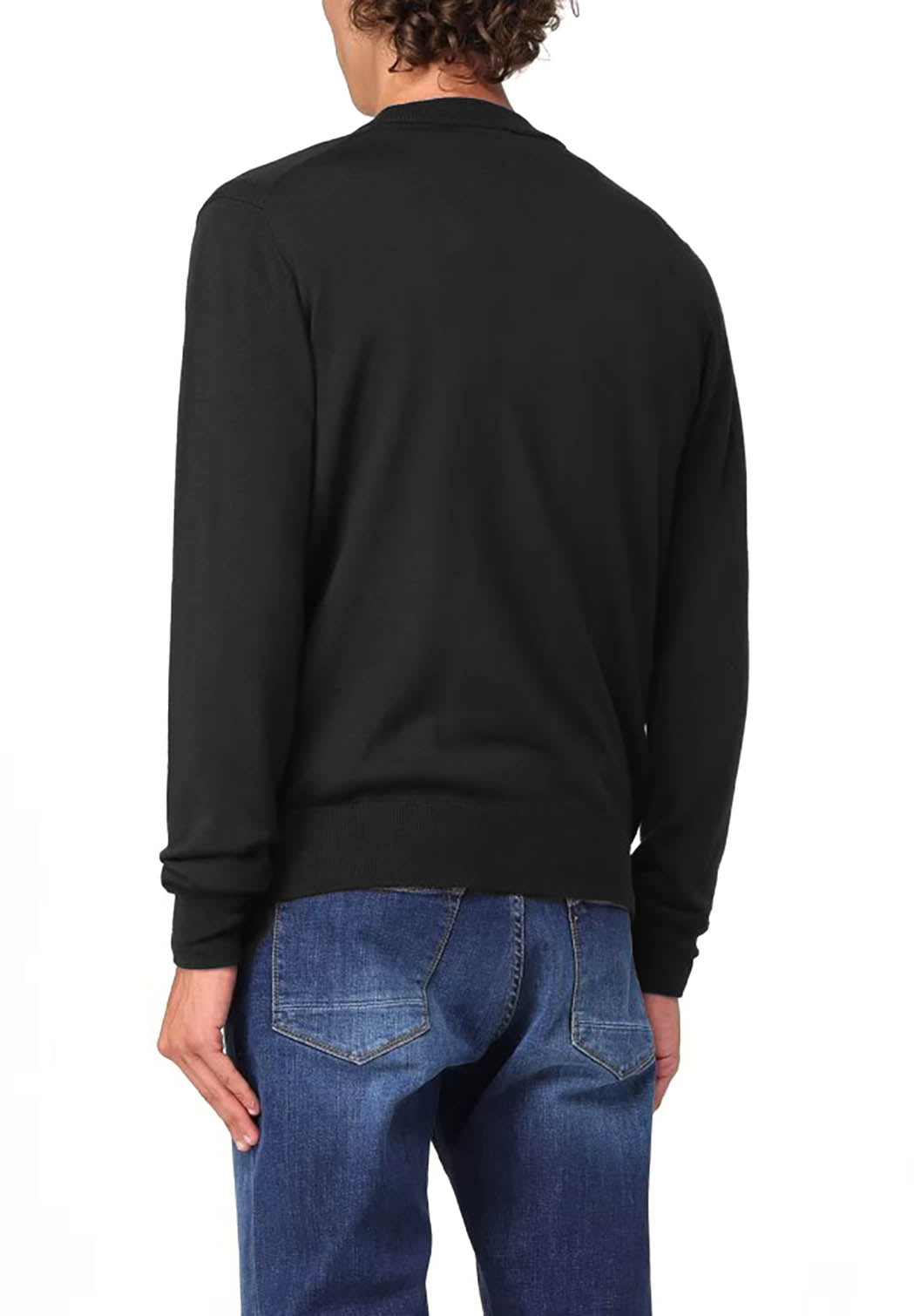  Paolo Pecora Cardigan Black Uomo - 3