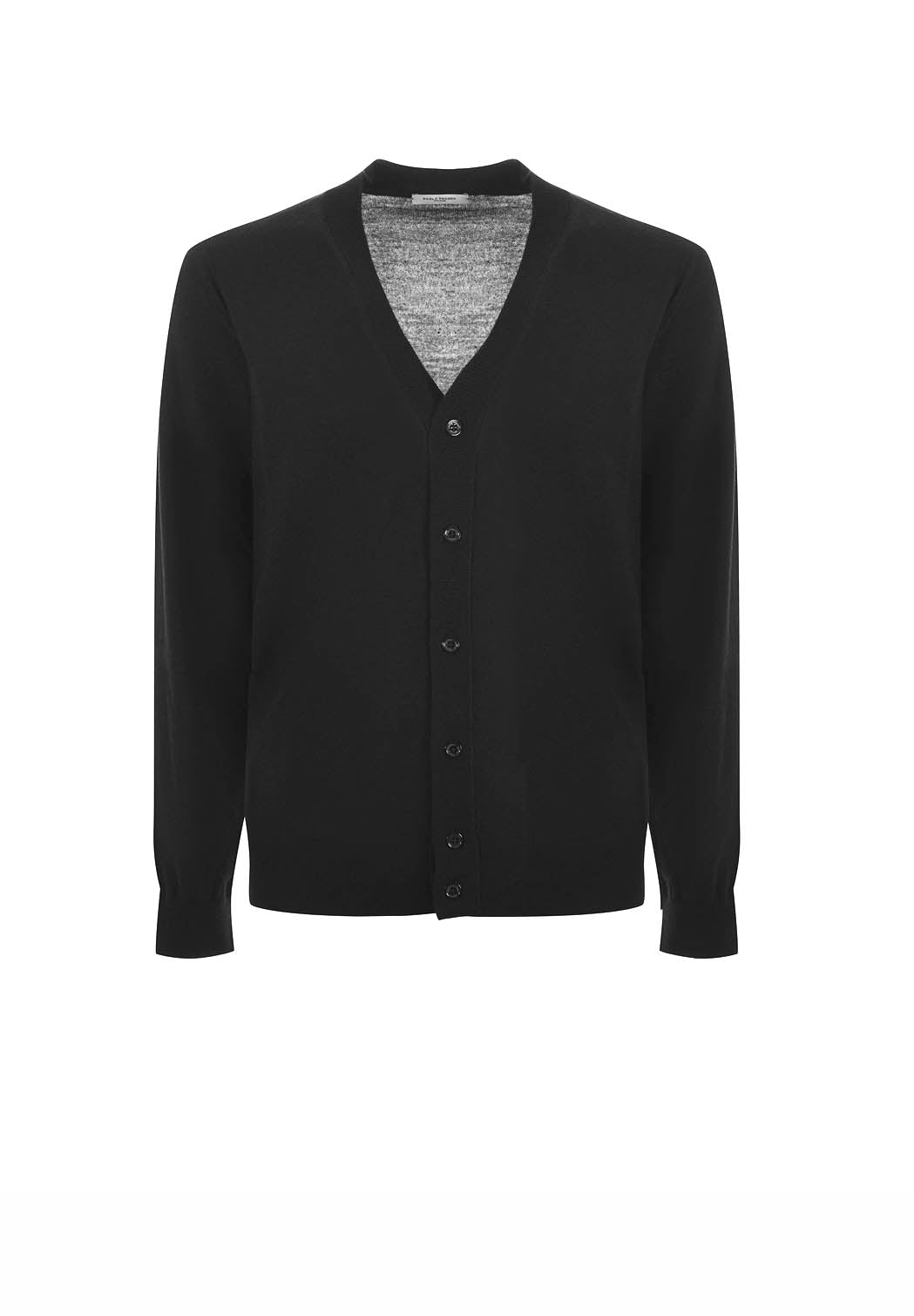  Paolo Pecora Cardigan Black Uomo - 1