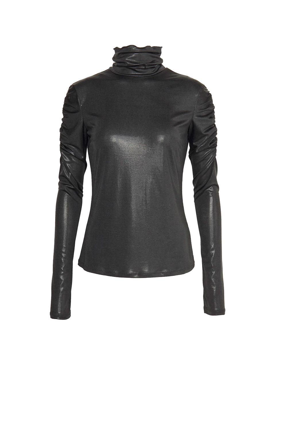  Patrizia Pepe Top Metal Black Woman - 1