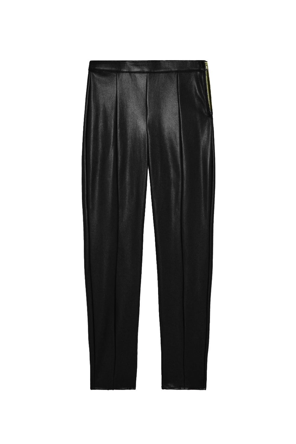  Patrizia Pepe Leggings Similpelle Nero Woman - 1