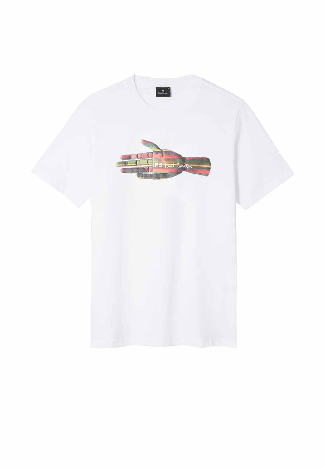  Paul Smith T-shirt Con Stampa Grafica White Uomo - 1