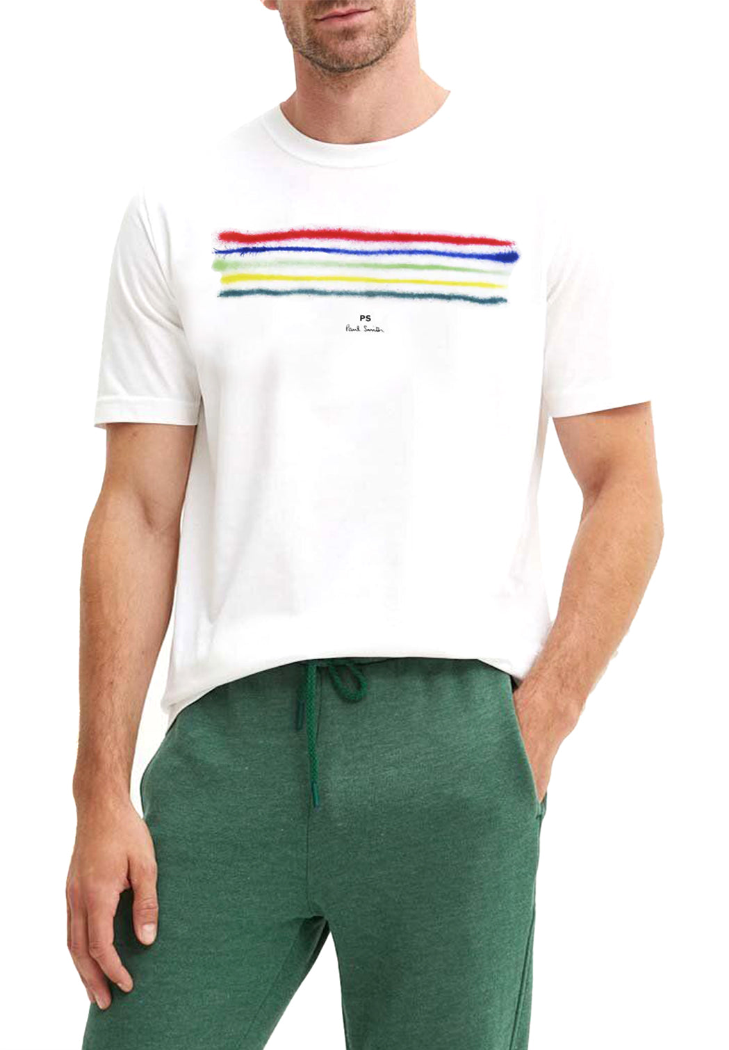  Paul Smith T-shirt Con Stampa Grafica White Uomo - 2