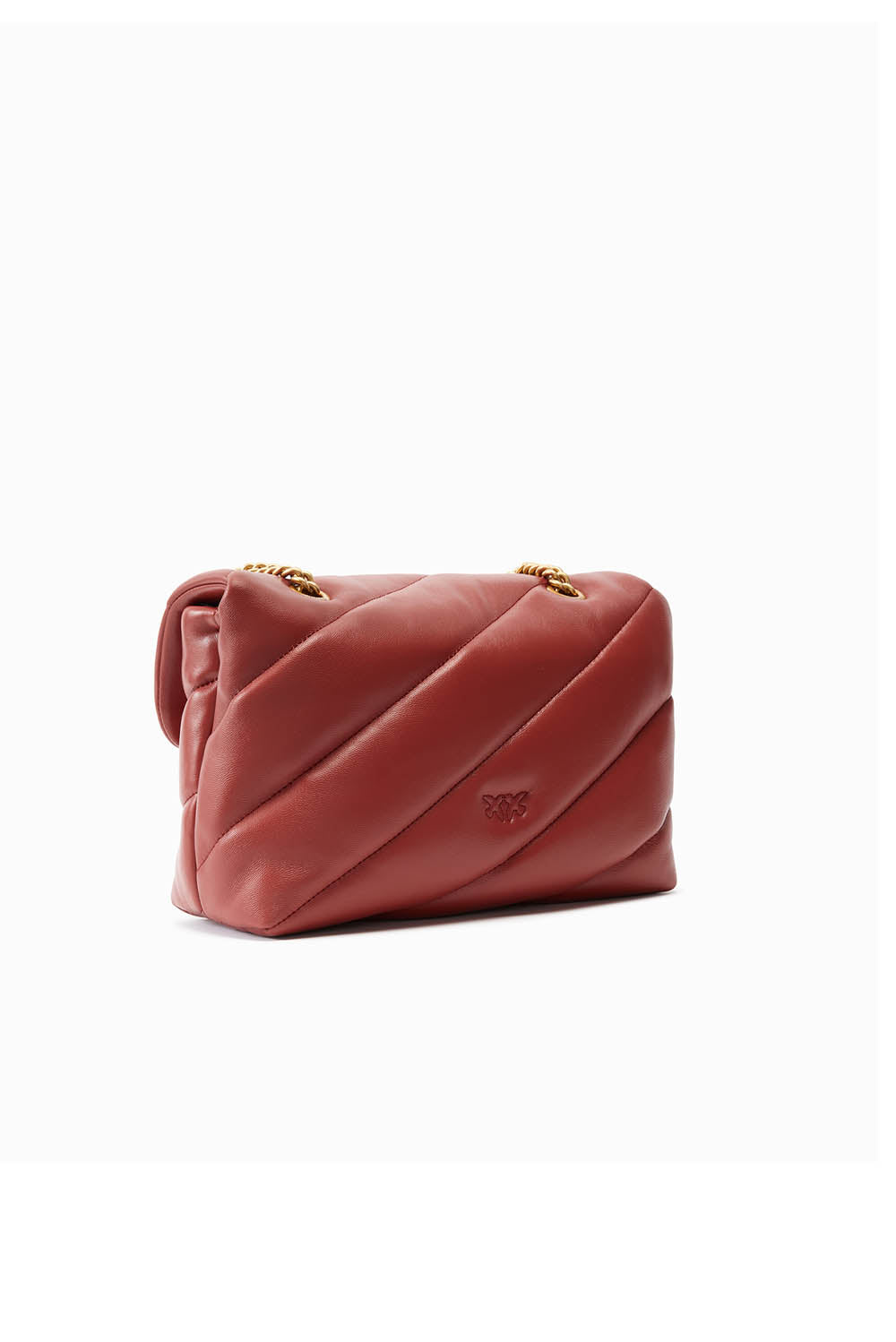  Pinko Love Bag Puff Ocra Rosso Woman - 2