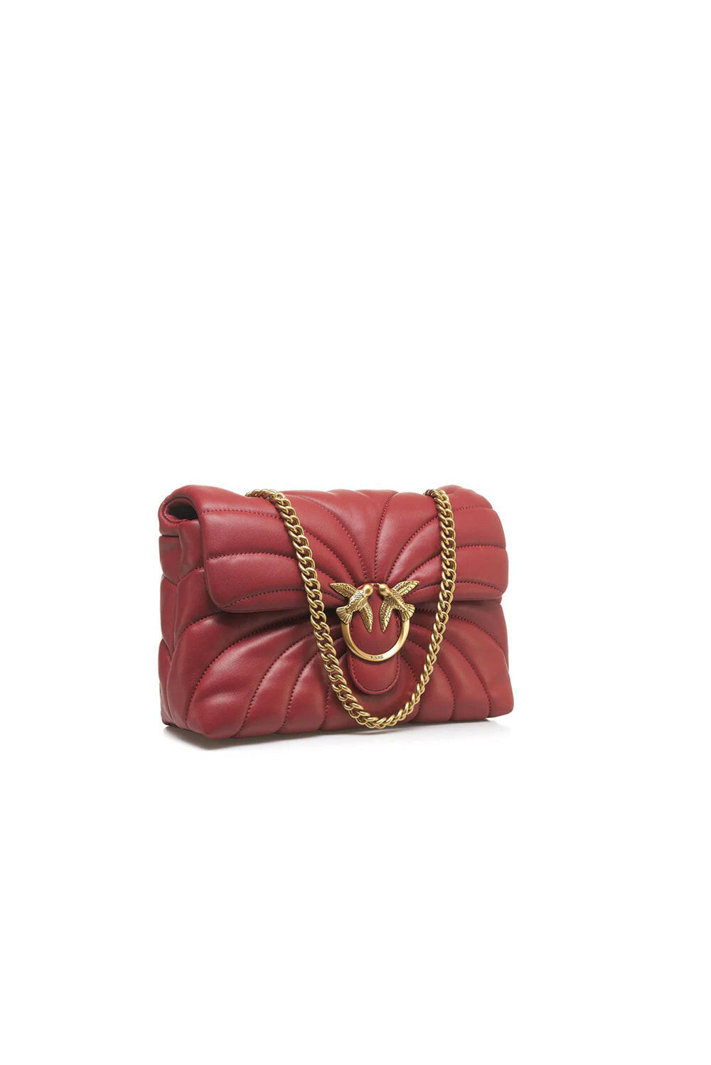  Pinko Love Bag Butterfly Mini Ocra Rosso Woman - 2