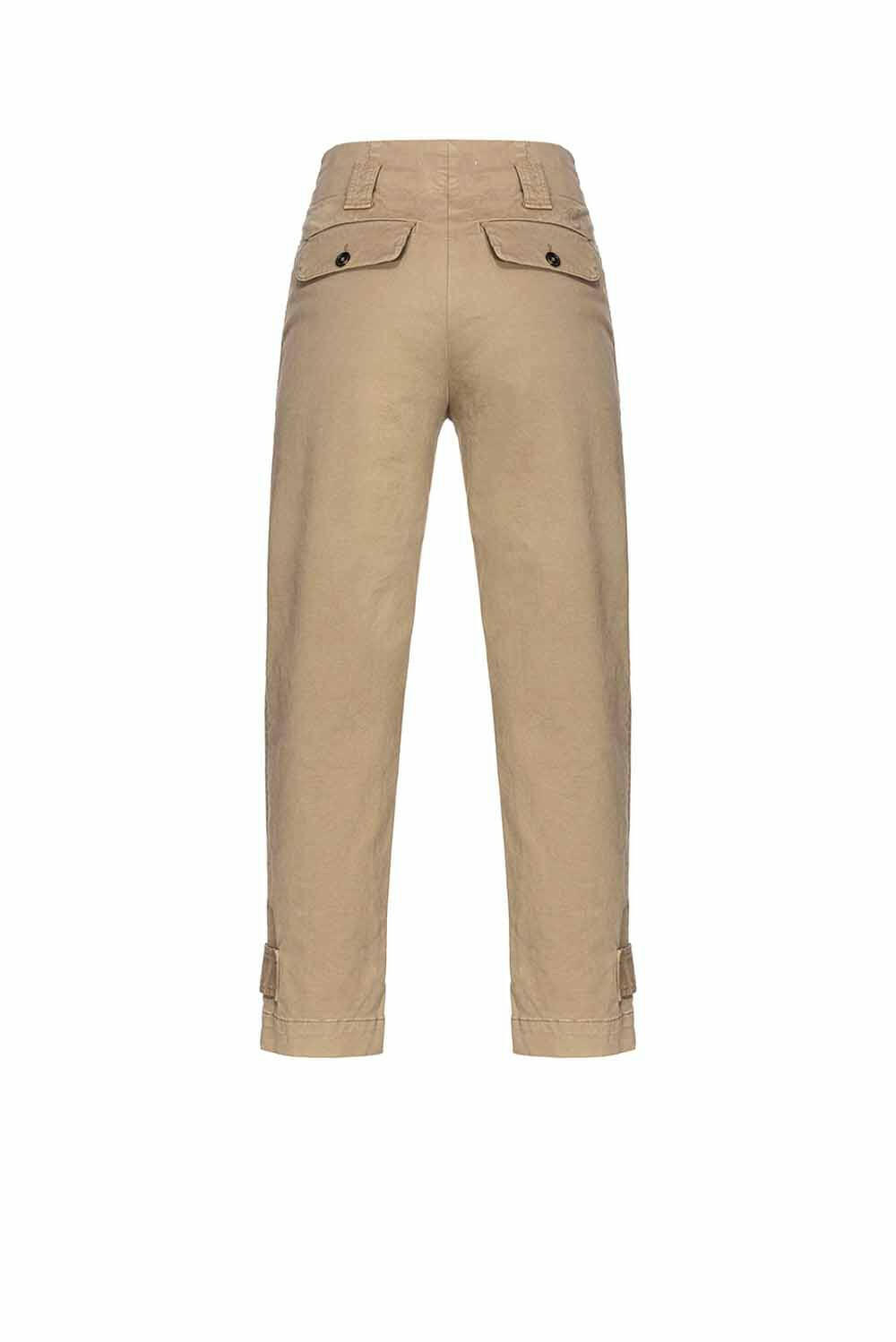  Pinko Pantaloni Cargo Globo Marrone Woman - 2