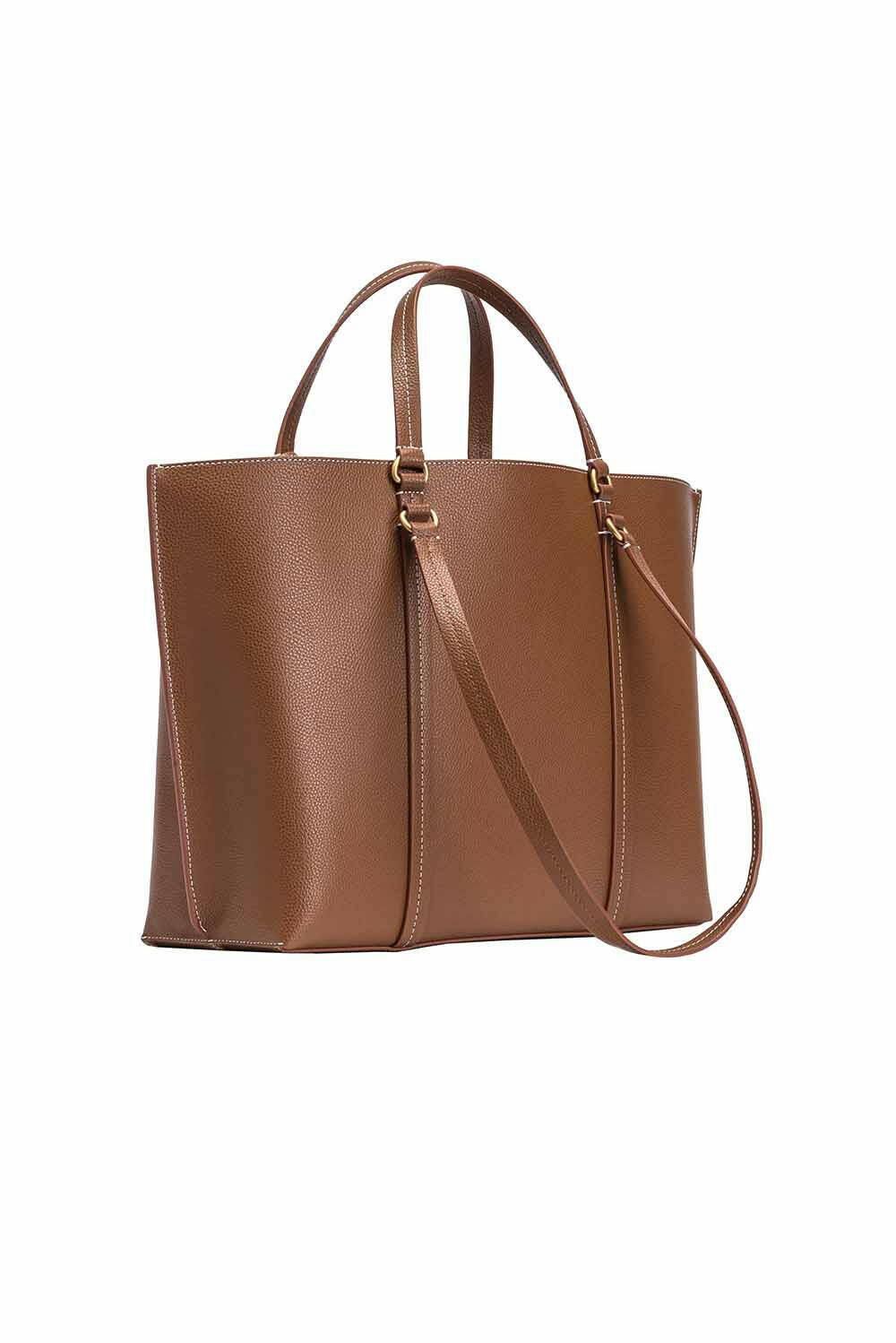  Pinko Carrie Shopper Big Cuoio Woman - 2