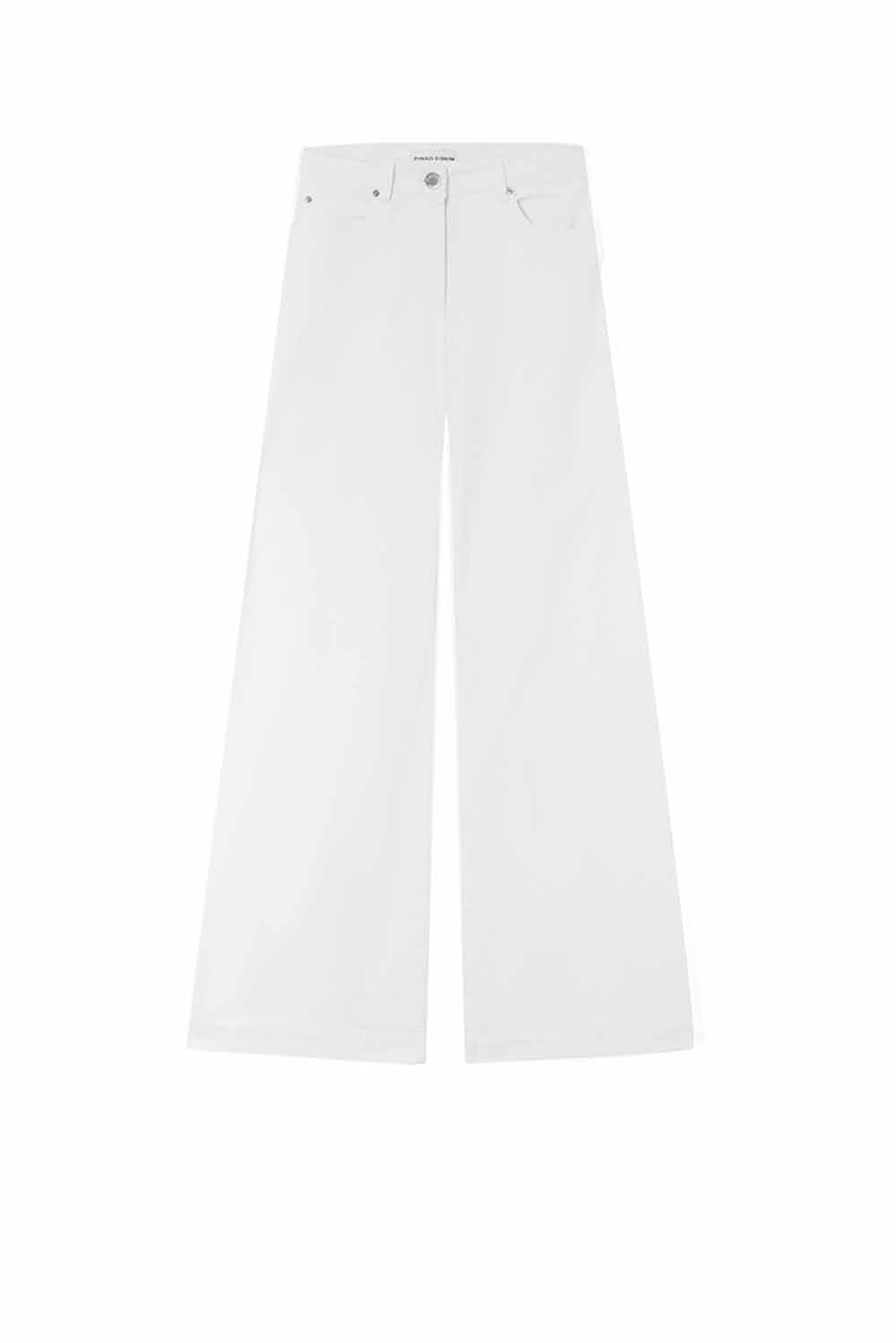  Pinko Wide Leg Wendy Bianco Woman - 1