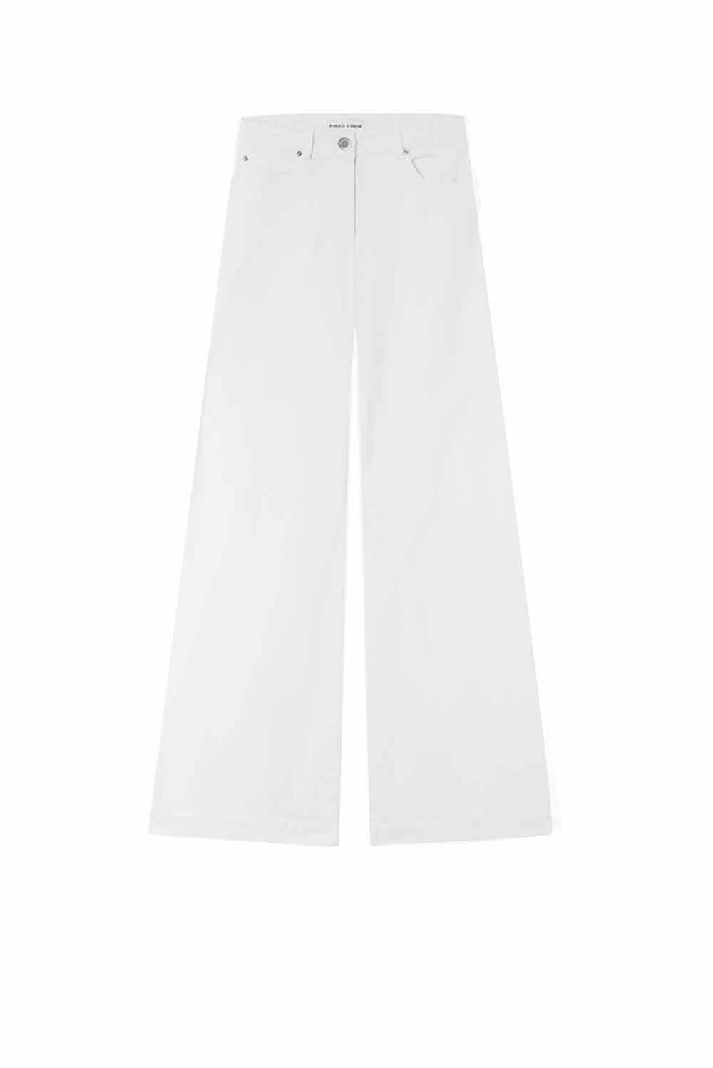  Pinko Wide Leg Wendy Bianco Woman - 1