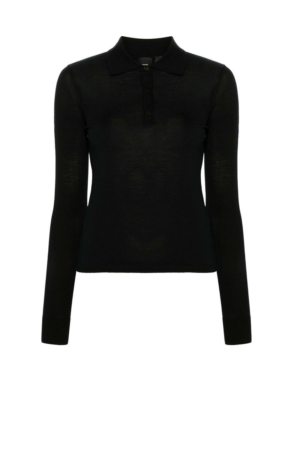  Pinko Polo Liquoroso Nero Woman - 1