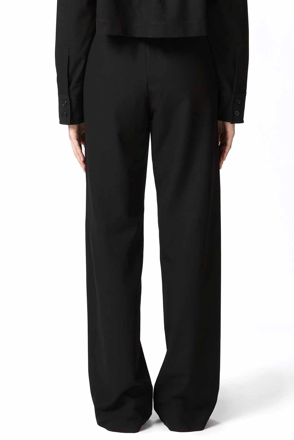  Pinko Pantaloni In Crêpe Nero Woman - 3